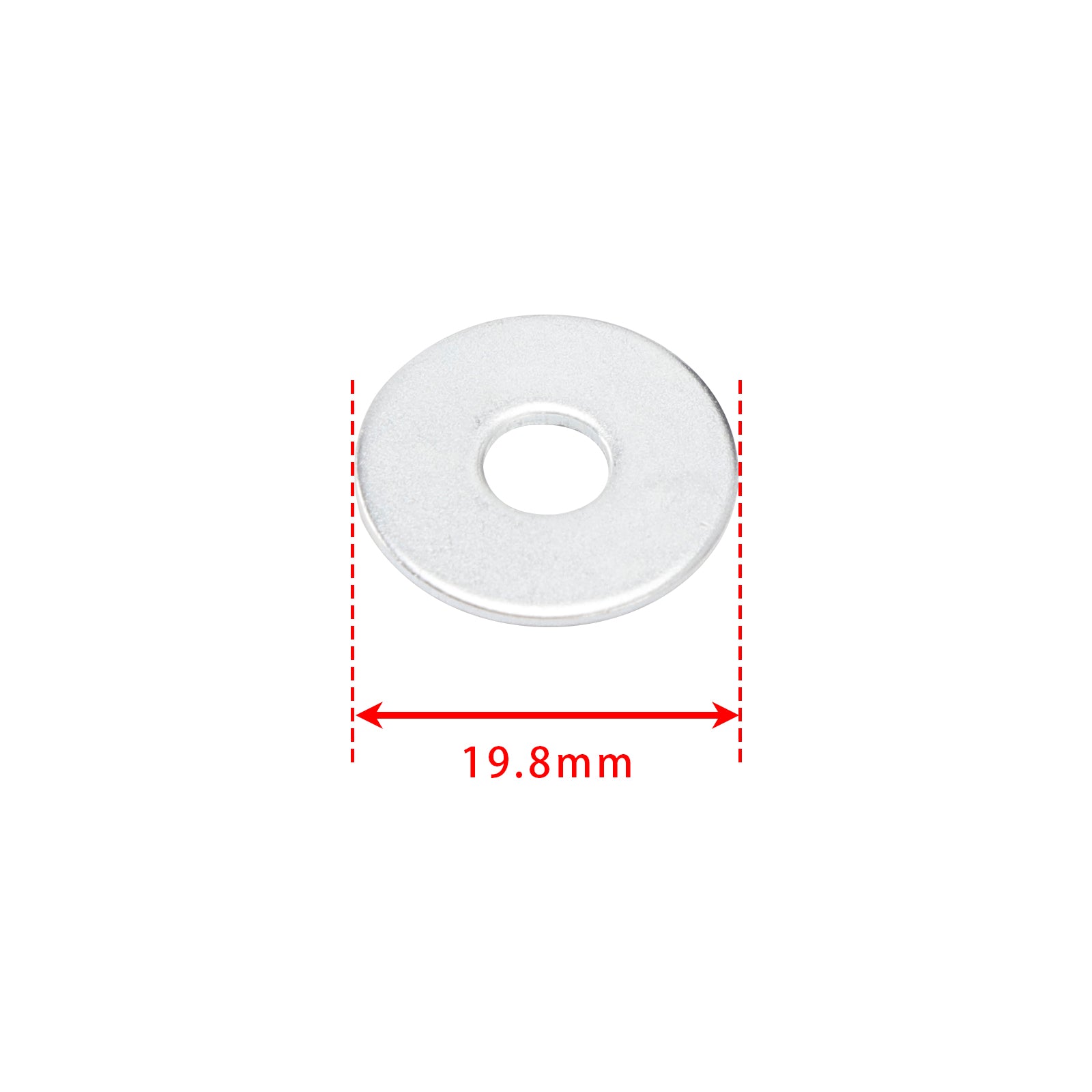 4 bulloni di targa personalizzati in plastica d'argento per moto bobber