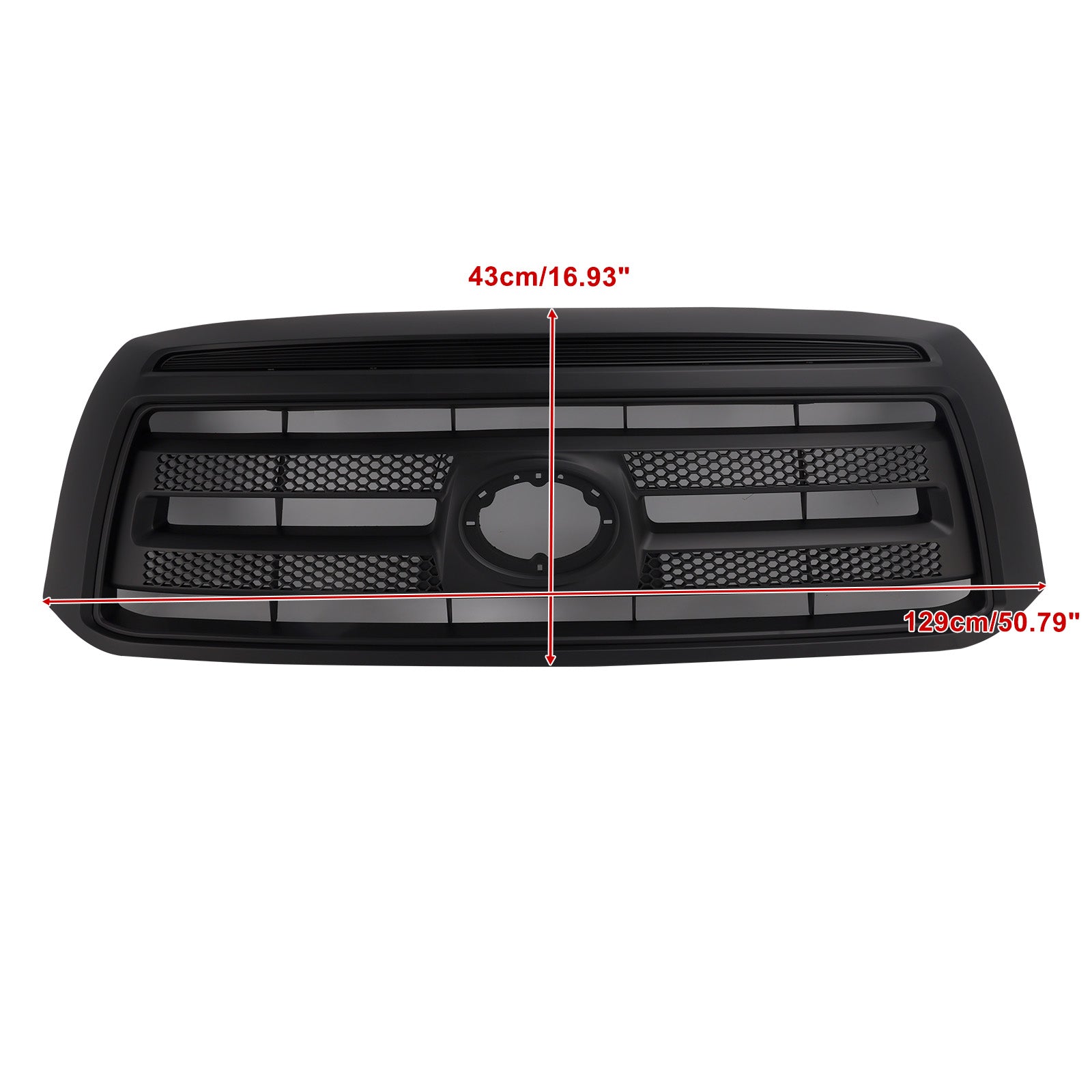 Matzwarte voorbumpergrille voor Toyota Tundra 2006-2009