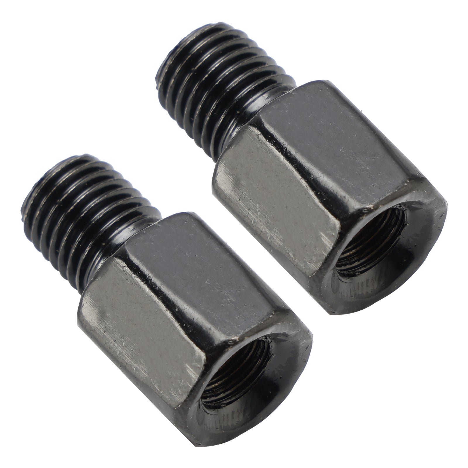 2 adattatori universali per specchietti moto e scooter dallo standard 8 mm allo standard 10 mm