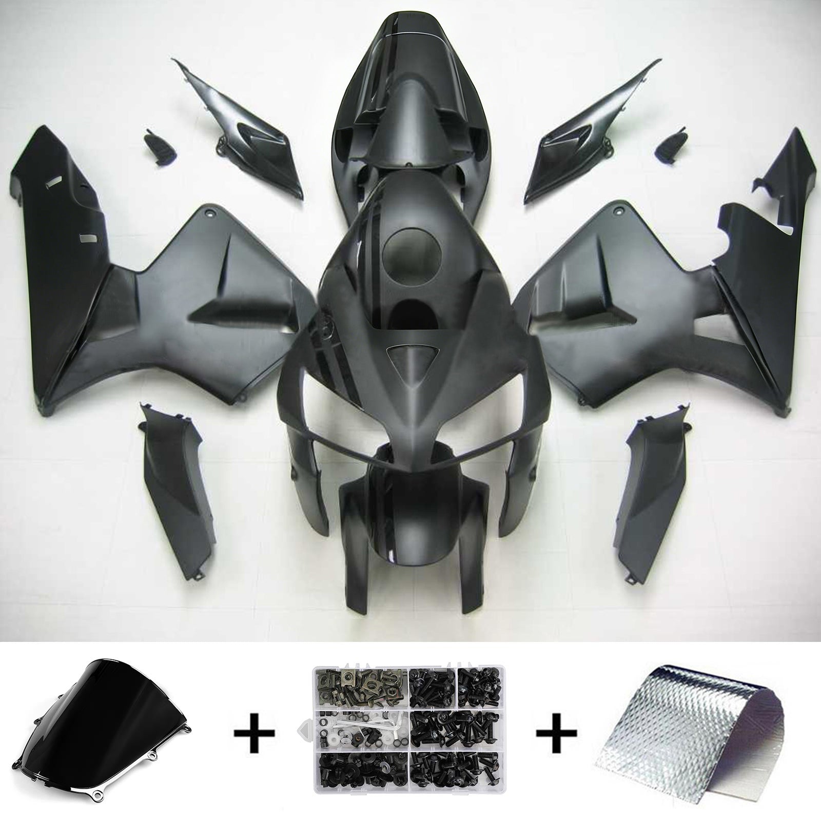 Kit de carénage par injection, carrosserie en plastique ABS pour Honda CBR600RR 2005-2006 F5