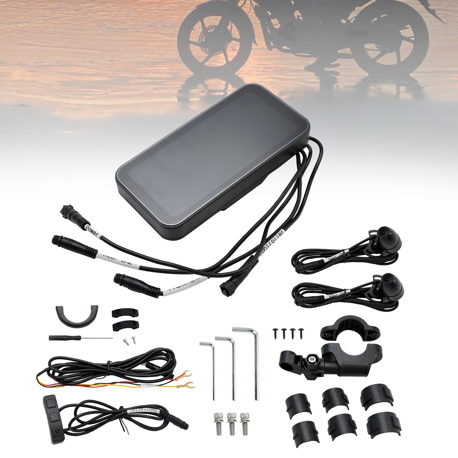 Prędkościomierz LED Crossmax150 Dm150 Dm200 Xr190 Prędkościomierz Przebieg