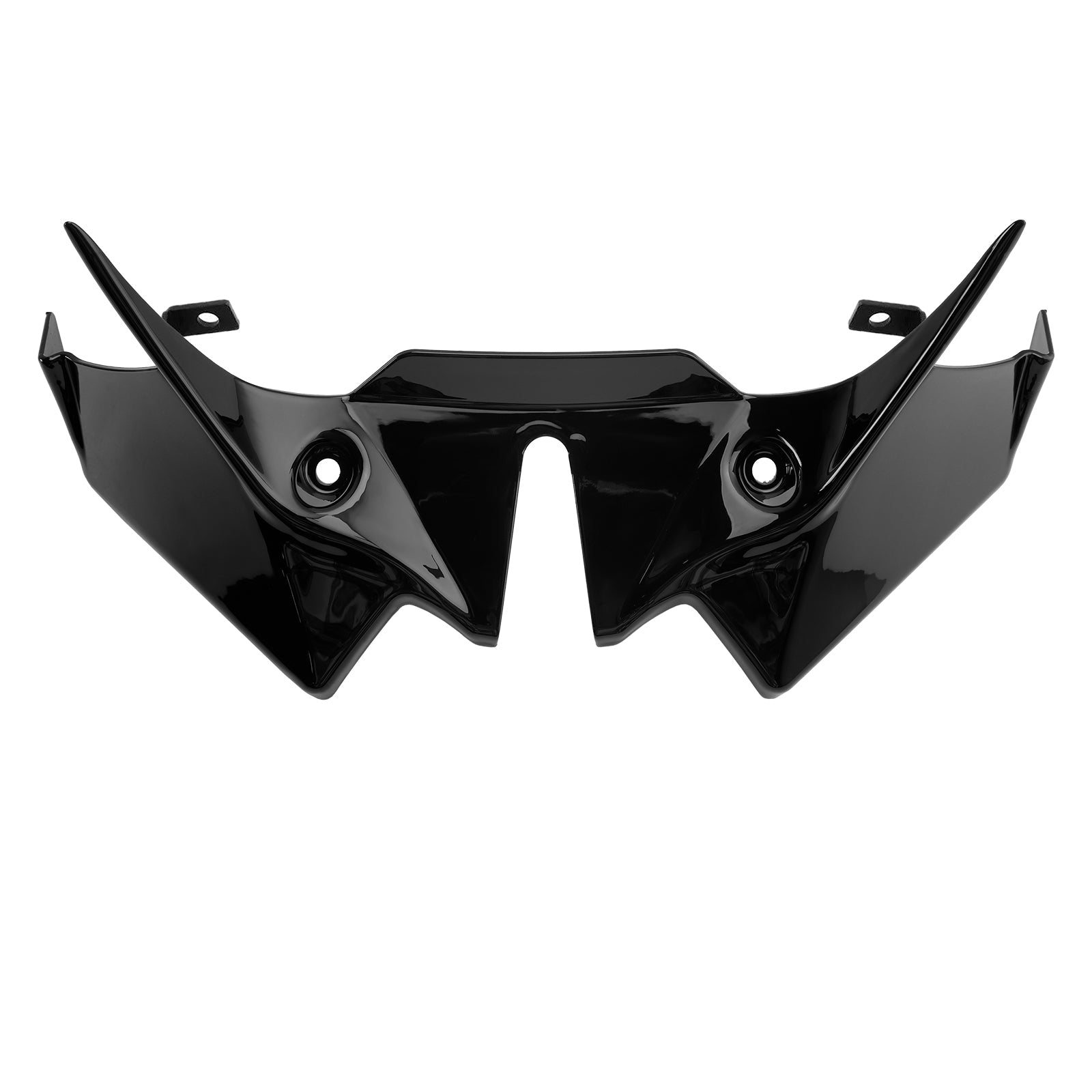 Extension de becquet avant noir pour Kawasaki Z650 2021-2024
