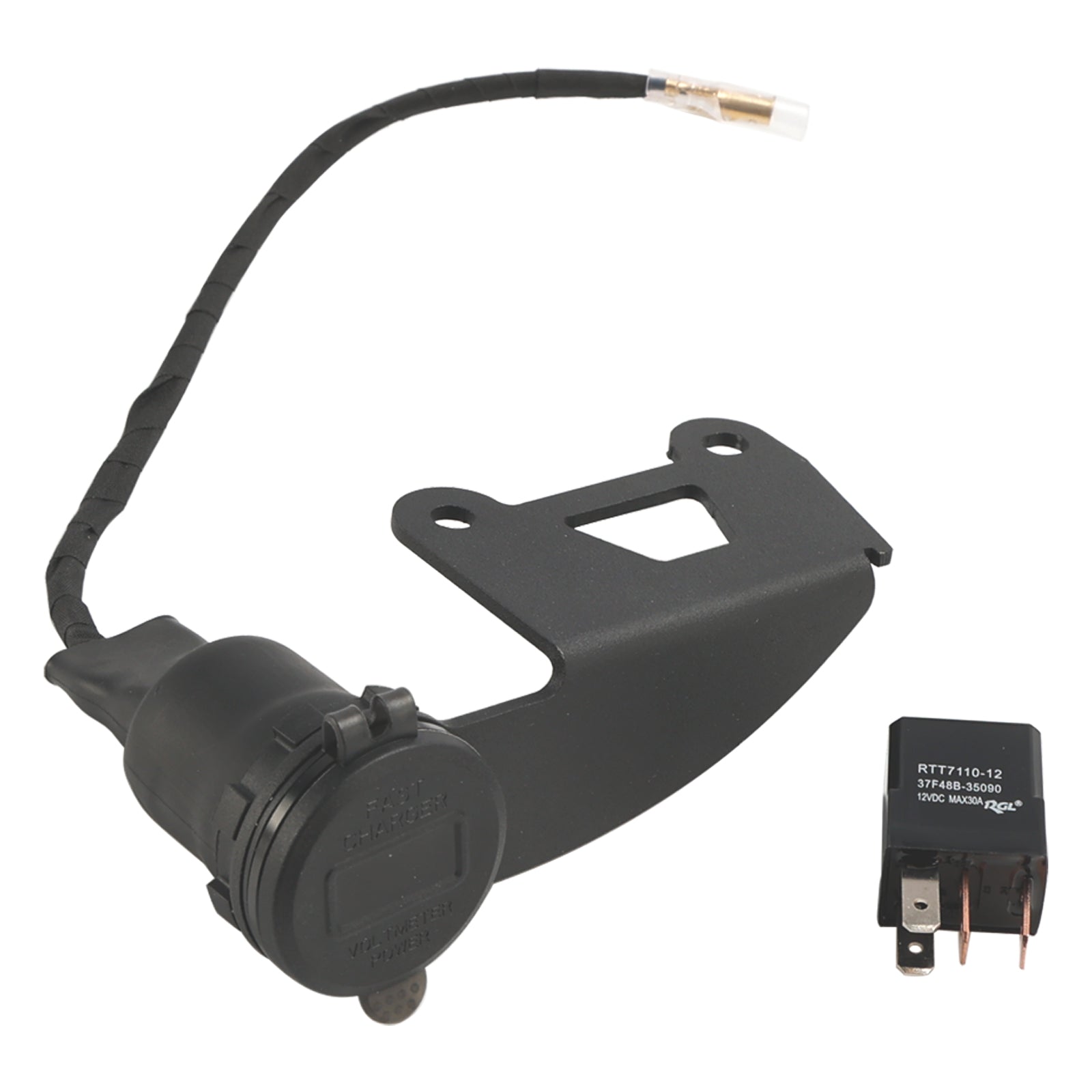 Caricabatterie con presa 12V Honda Rebel CMX300 CMX500 2022-2024 Tipo USB+C veloce