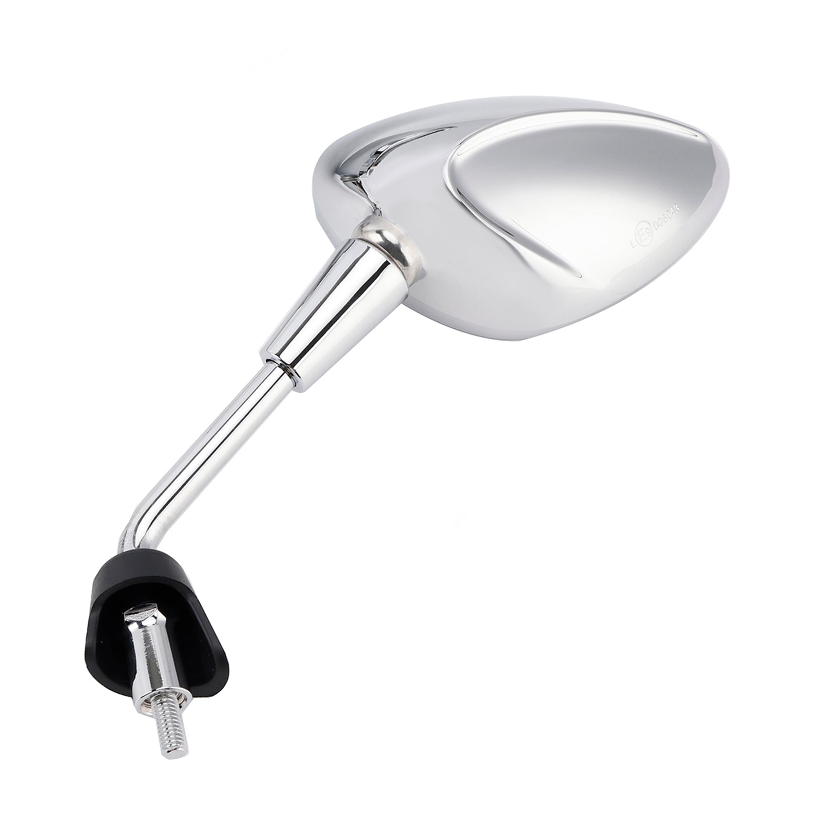 Rétroviseurs M8 Shorty gauche et droit chromés pour scooter Piaggio Vespa Sprint 50 125 150