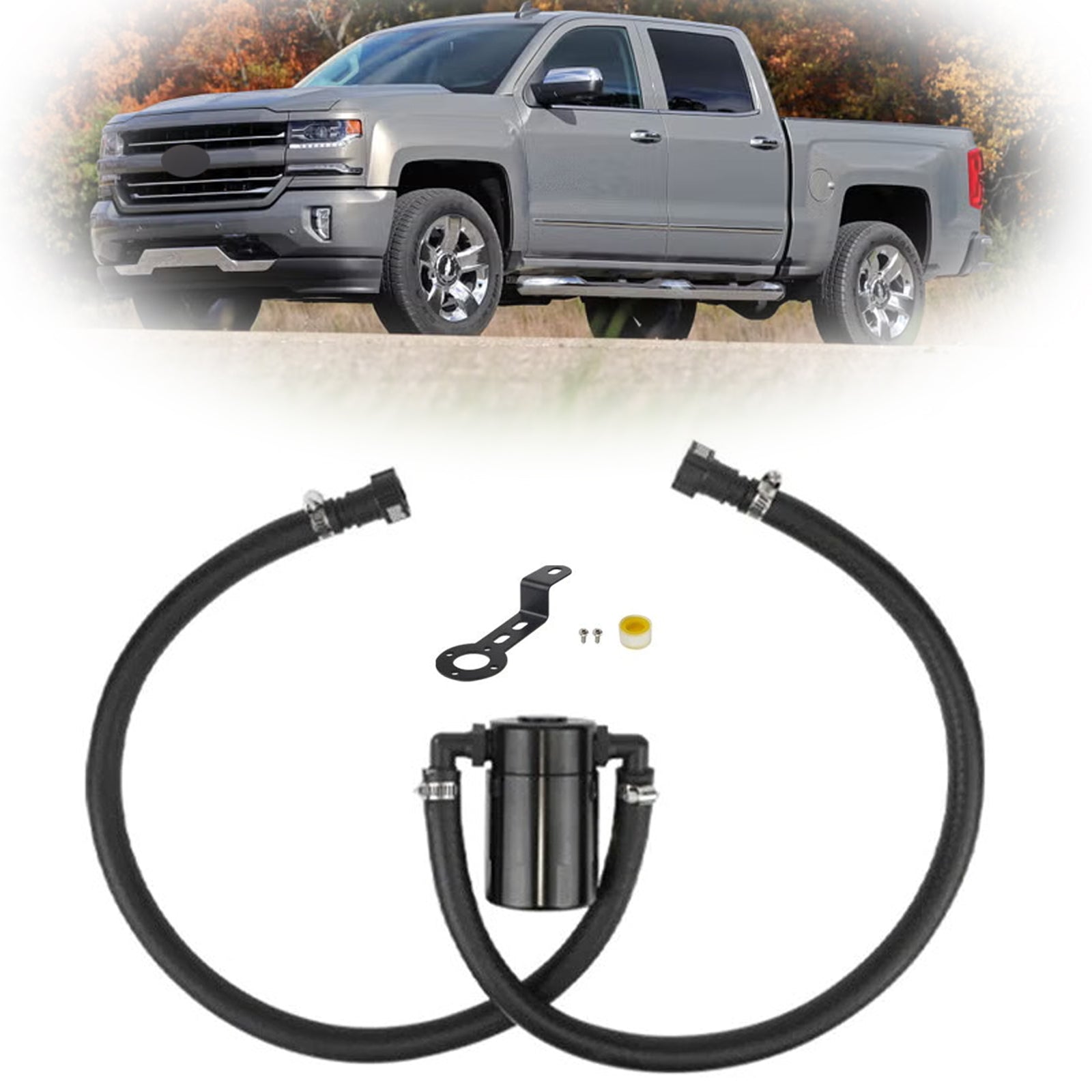 Récupérateur d'huile/séparateur air/huile pour Chevy Silverado 2014-2018