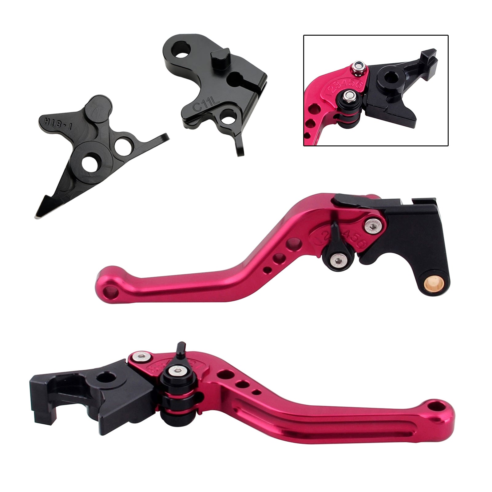 Krótka dźwignia hamulca i sprzęgła dla Honda CRF1100L Africa Twin 2020-2021