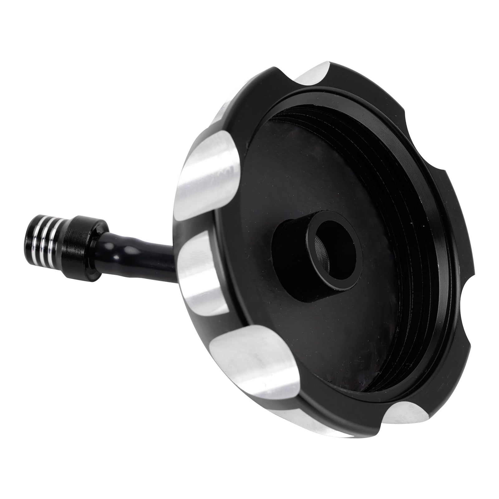 Bouchon de réservoir d'essence en aluminium avec évent, noir, pour Yamaha TTR250, YZ 125, 250 et WR 250/400/426F