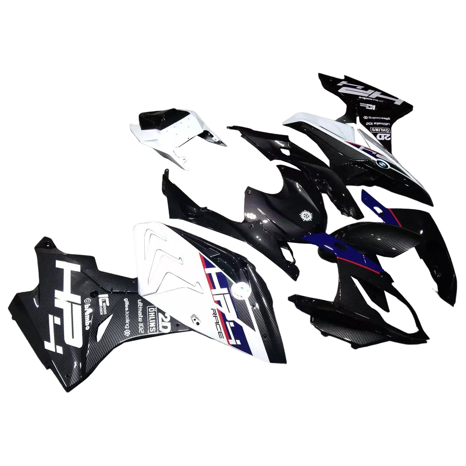 Injection Fairing Kit Bodywork Plastic ABS fit For BMW S1000RR 2017-2018