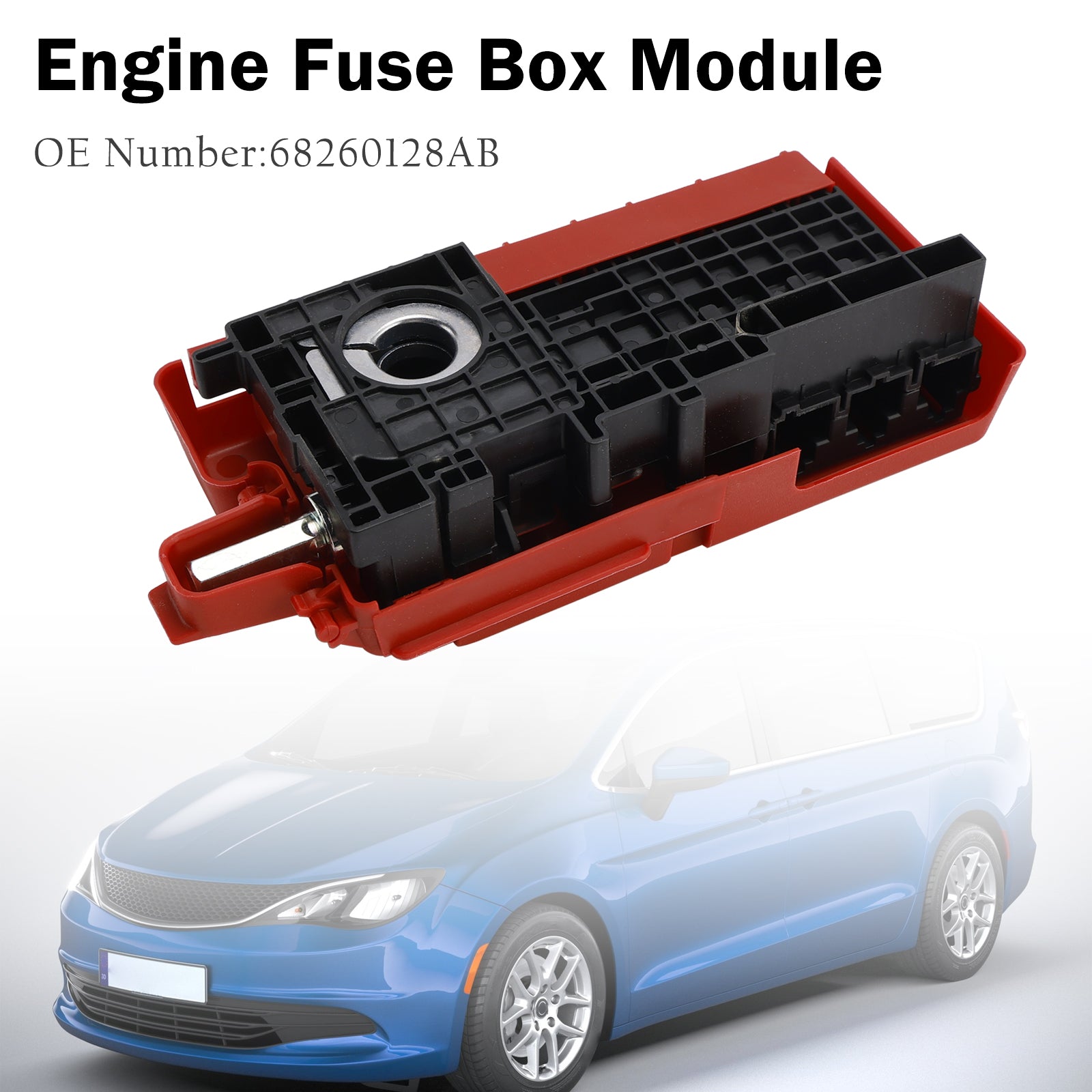 Module de boîte à fusibles du moteur 3.6L pour Chrysler Voyager 2020-2022 (réf. 68260128AB)