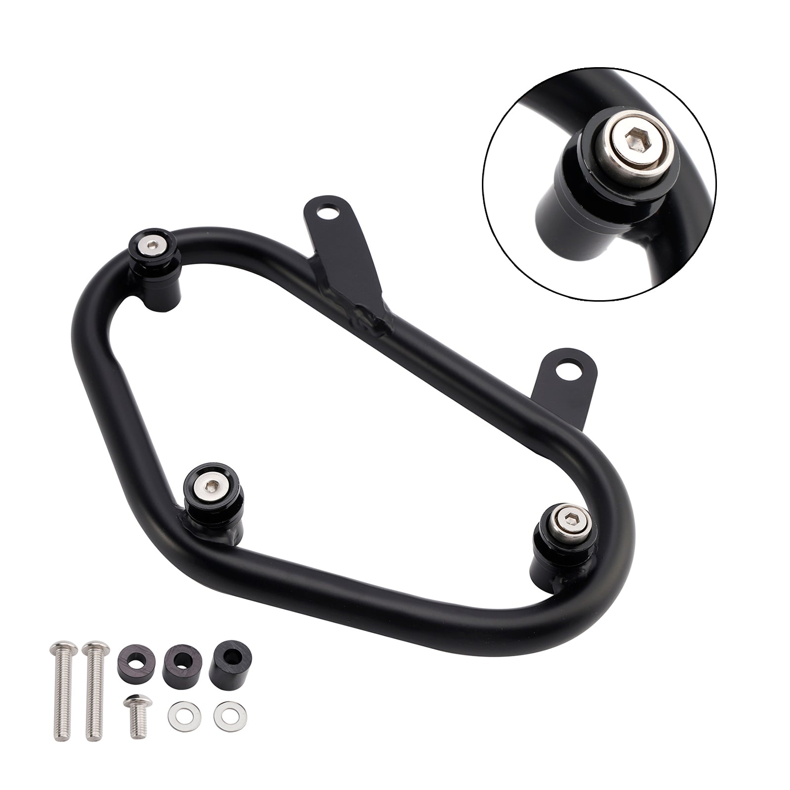 Support de fixation latéral gauche pour sacoche de selle Speed Scrambler 400 X 2024-2025