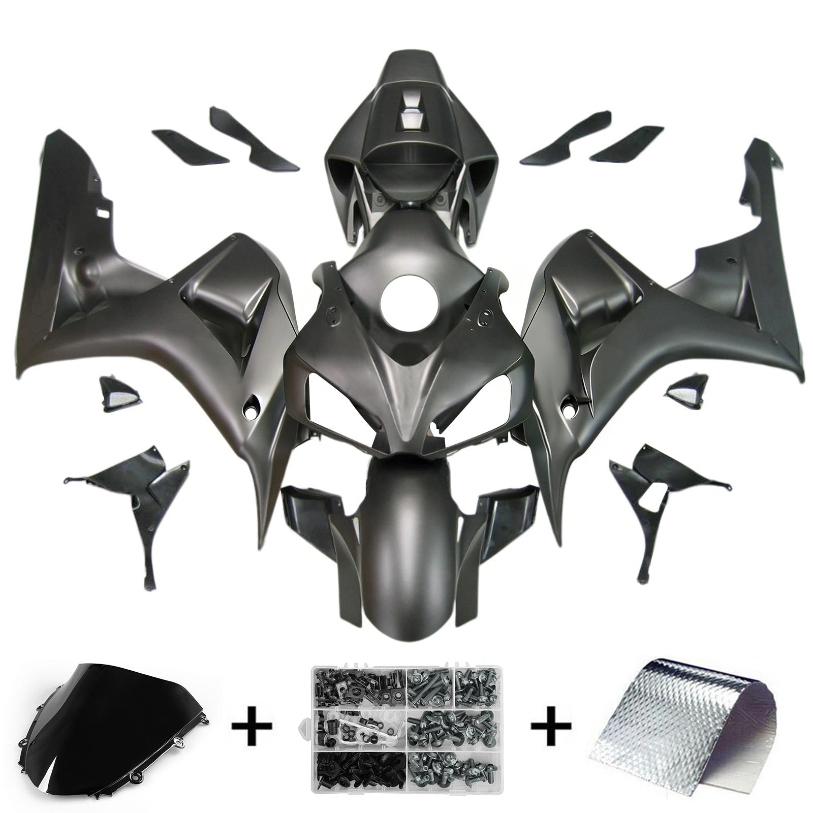 Kit de carénage injecté en plastique ABS pour Honda CBR1000RR 2006-2007