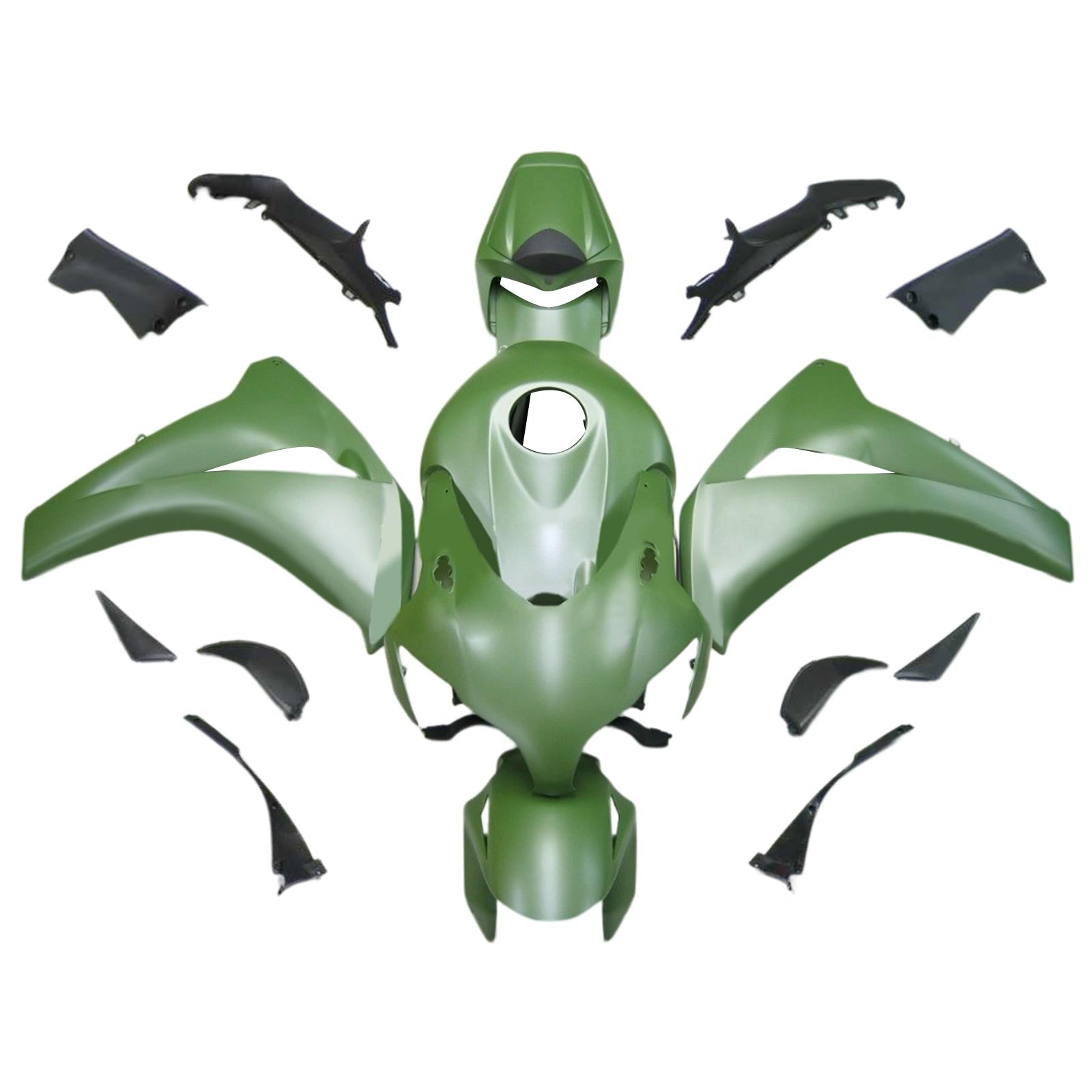Kit de carénage injecté en plastique ABS pour Honda CBR1000RR 2008-2011