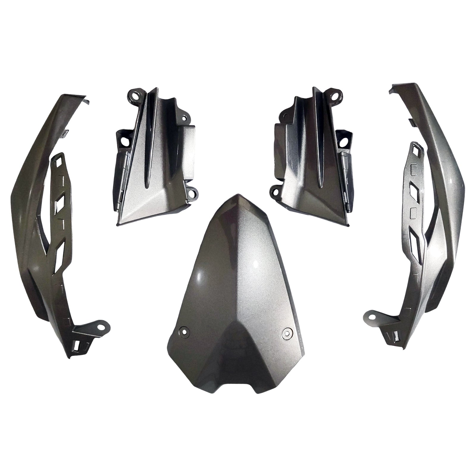 Kit de carénage en plastique ABS injecté compatible avec Kawasaki Z1000 2014-2017