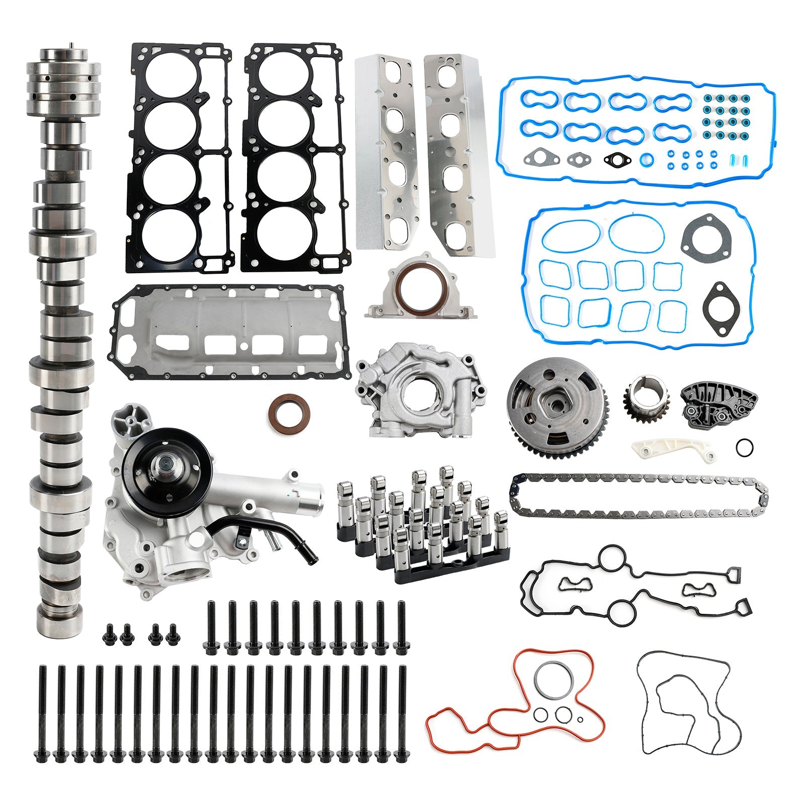 Kit de poussoirs MDS Kit de chaîne de distribution Kit d'arbre à cames pour Dodge Ram 1500 5.7L Hemi 09-19