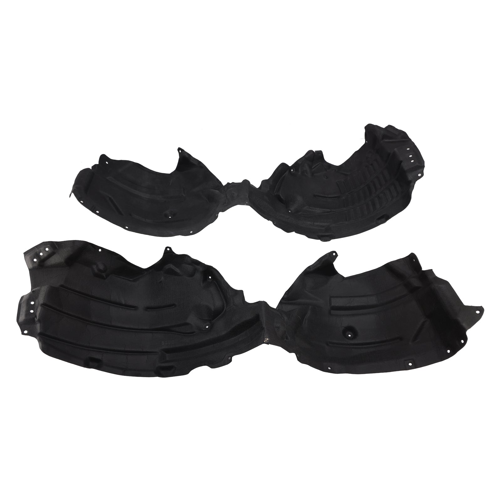 Paire de doublures d'ailes intérieures avant pour Toyota Highlander 2020-2024 538060E170