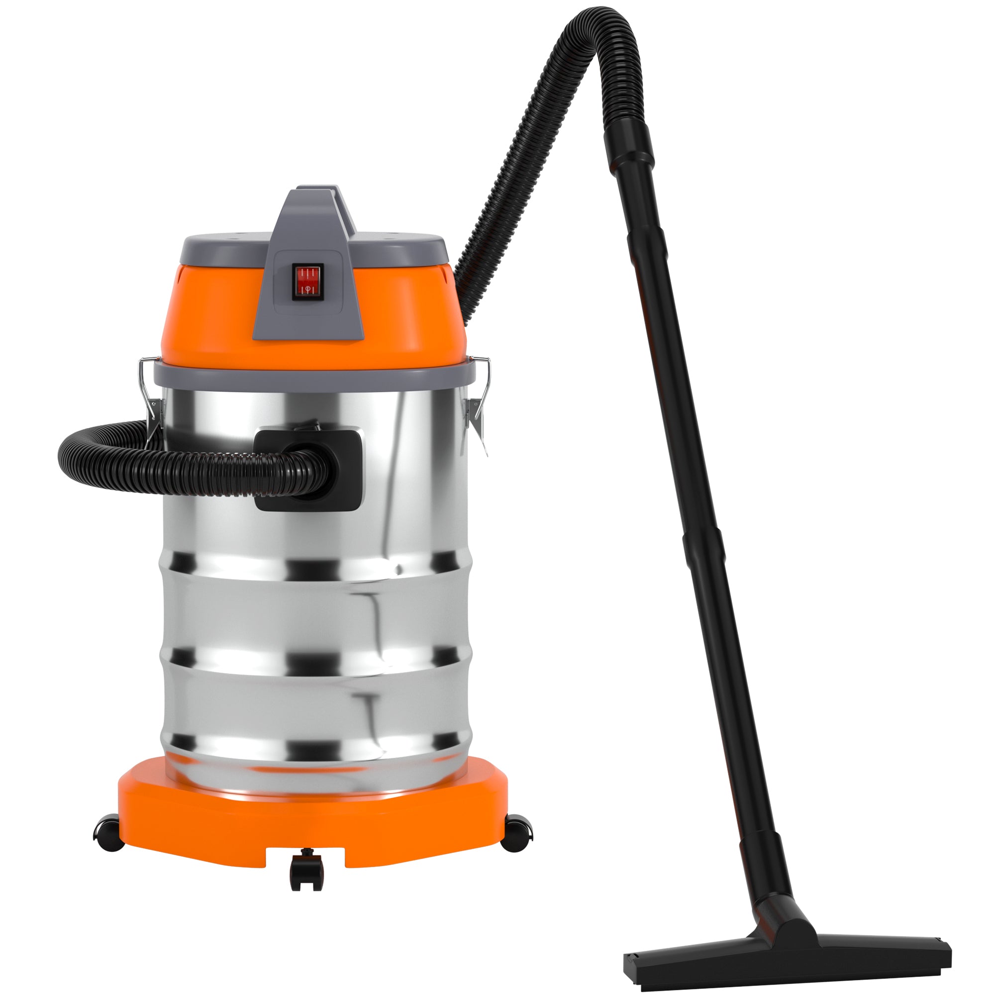 Aspiradora portátil de acero inoxidable para taller, 3200W, 3000W, 8 HP pico, para garaje, hogar, taller, coche