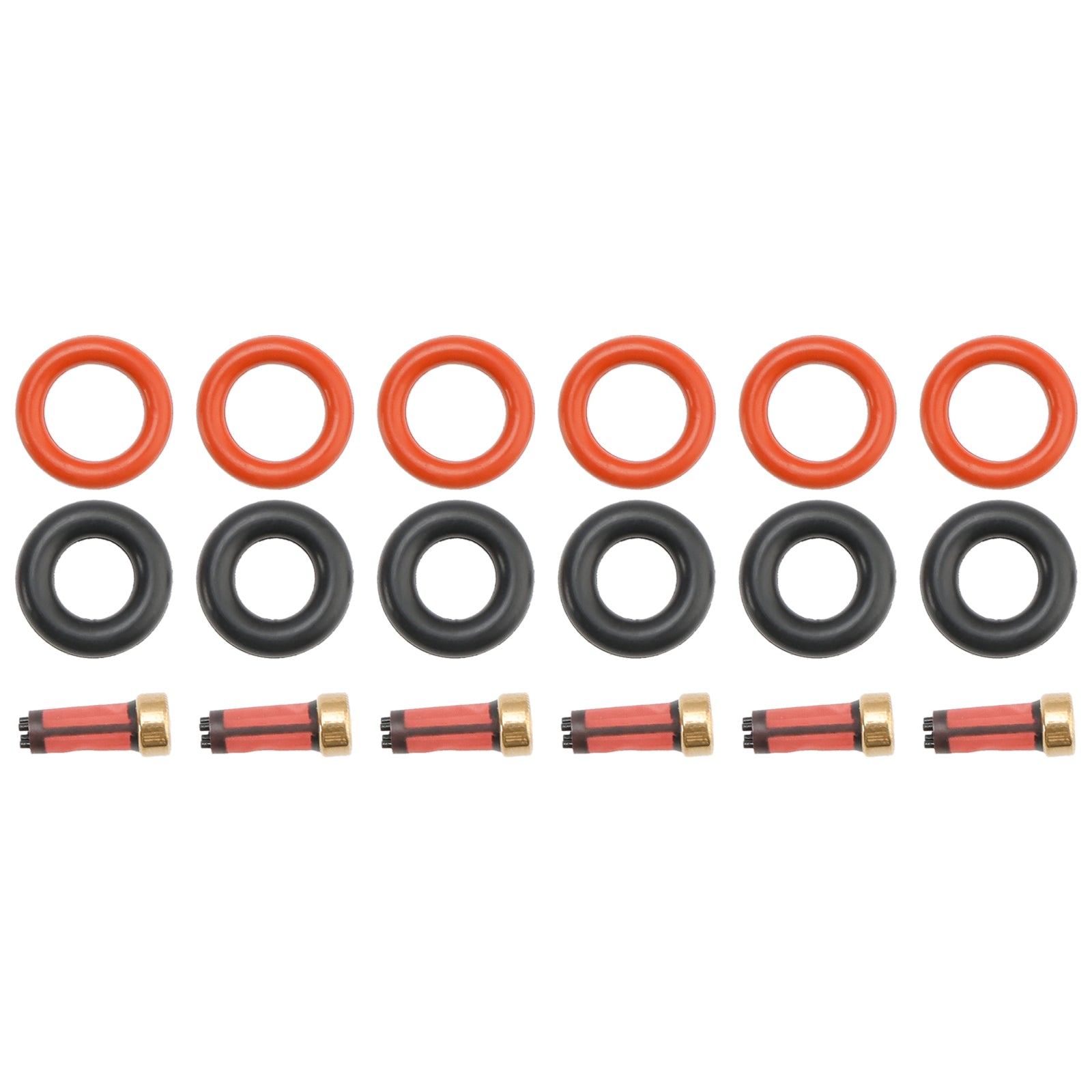 Kits de réparation d&#39;injecteur de carburant BMW E46 320i 323i 325i 328i 330i M52 M54 13537546244 13641437487