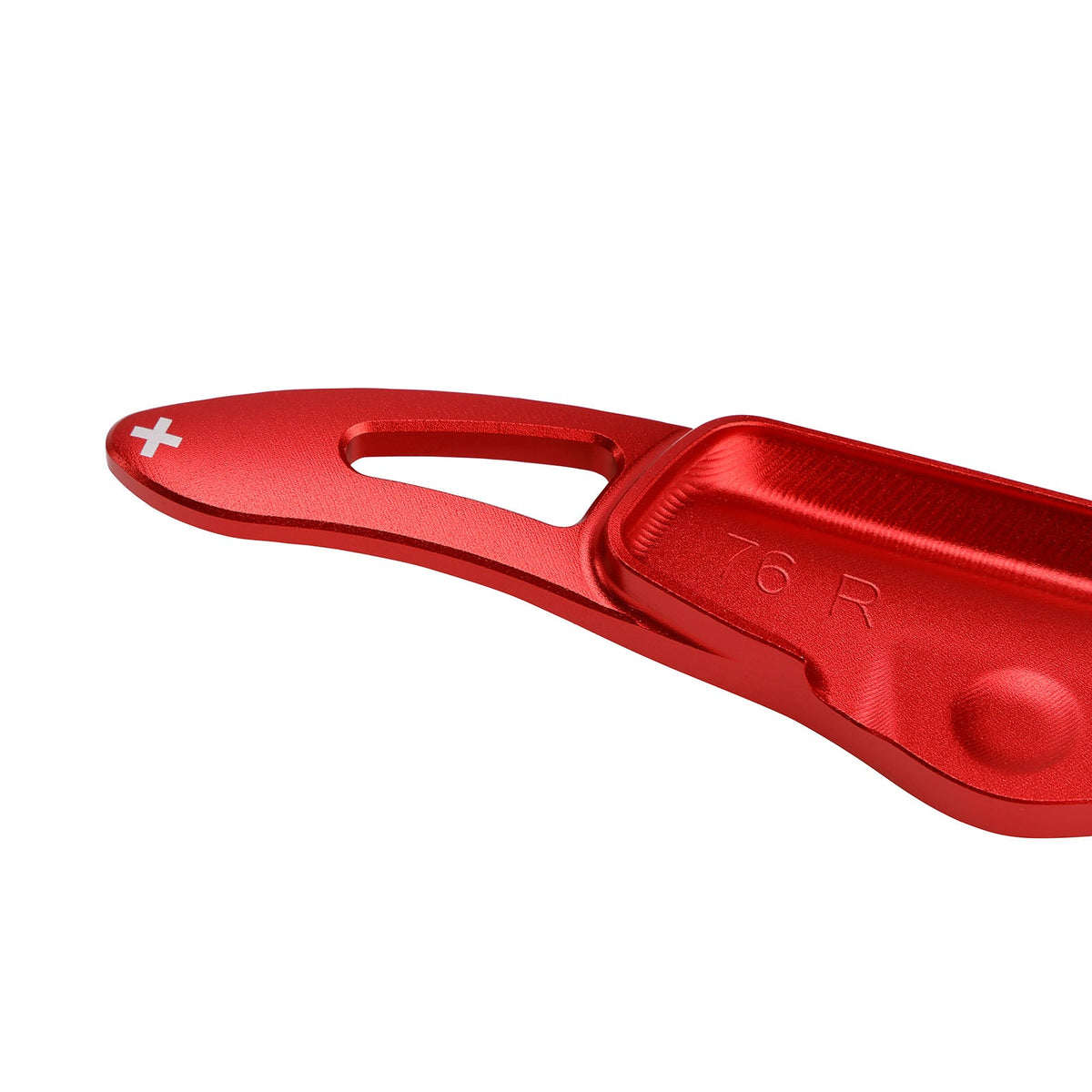 Stuurschakelpaddles voor Kia K9 2020-2024, rood aluminium