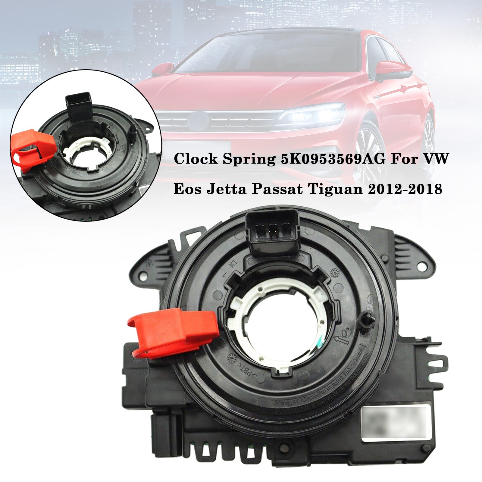 Volkswagen Jetta 2010.10 - 2012.08/2013.04- 2017.12 Ressort d'horloge 5K0953569AG 5K0953569AK