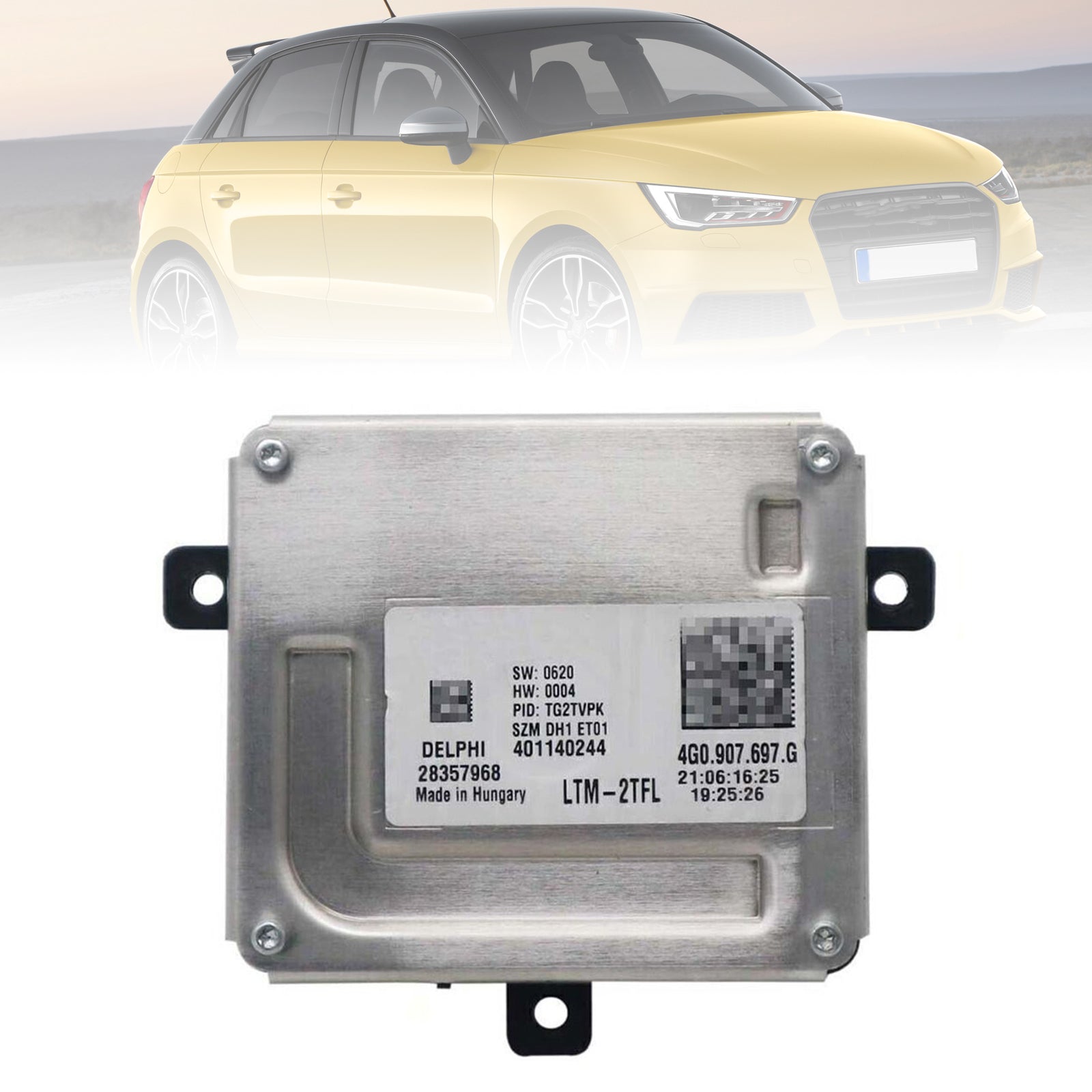 Módulo de luz diurna LED para Audi A6/A6 Quattro 2012-2015 Módulo DRL 4G0907697G