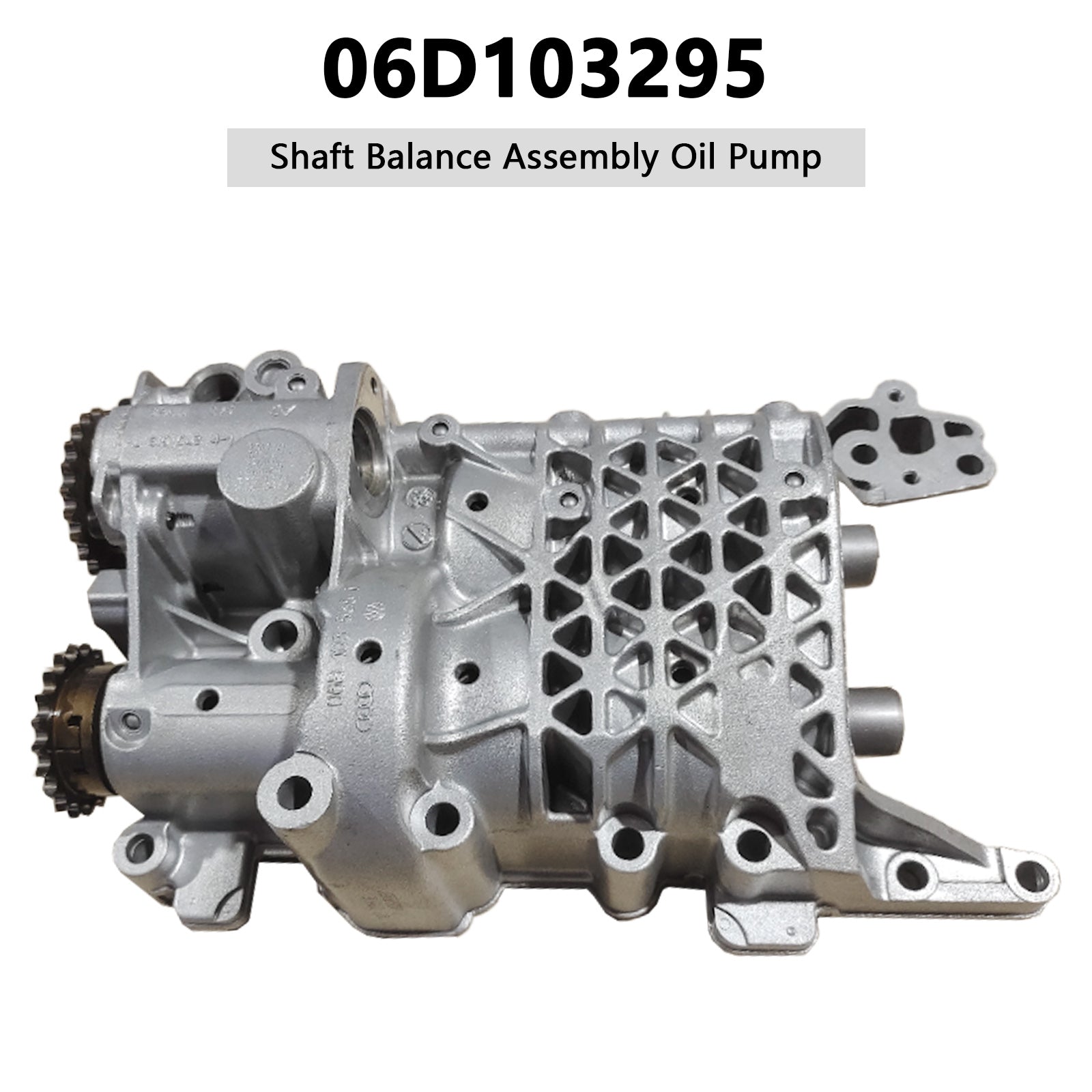 2006-2013 Audi S3 8P 2.0 TFSI BHZ BZC CDLA CDLC Bomba de aceite de equilibrio de árboles 06D103295 06B103535G