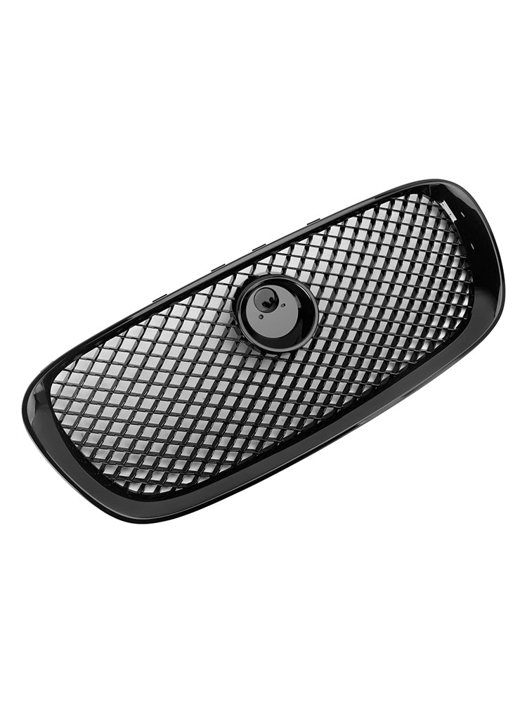 Grille de pare-chocs avant style Jaguar XF XF-R 2008-2011, noir brillant