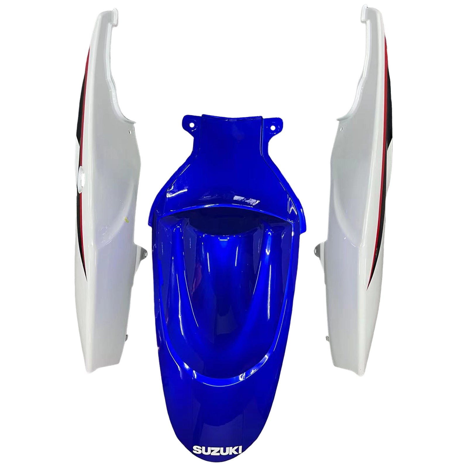 Amotopart Carenados GSXR 600/750 2006-2007 Carrocería Carenado Azul ABS Inyección Plásticos Conjunto Genérico