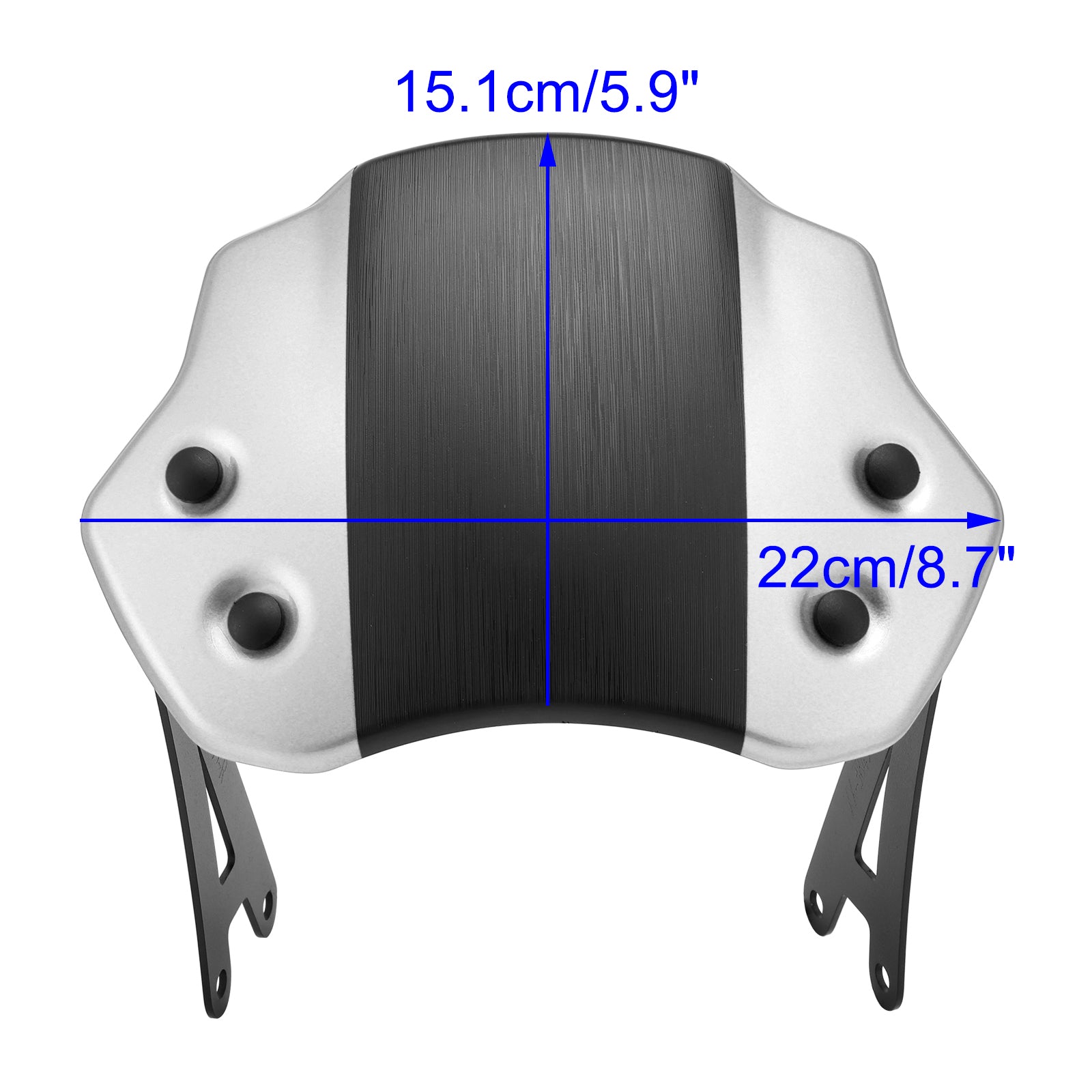 Przednia szybę dla motocykla Scrambler 400 x 2024-2025