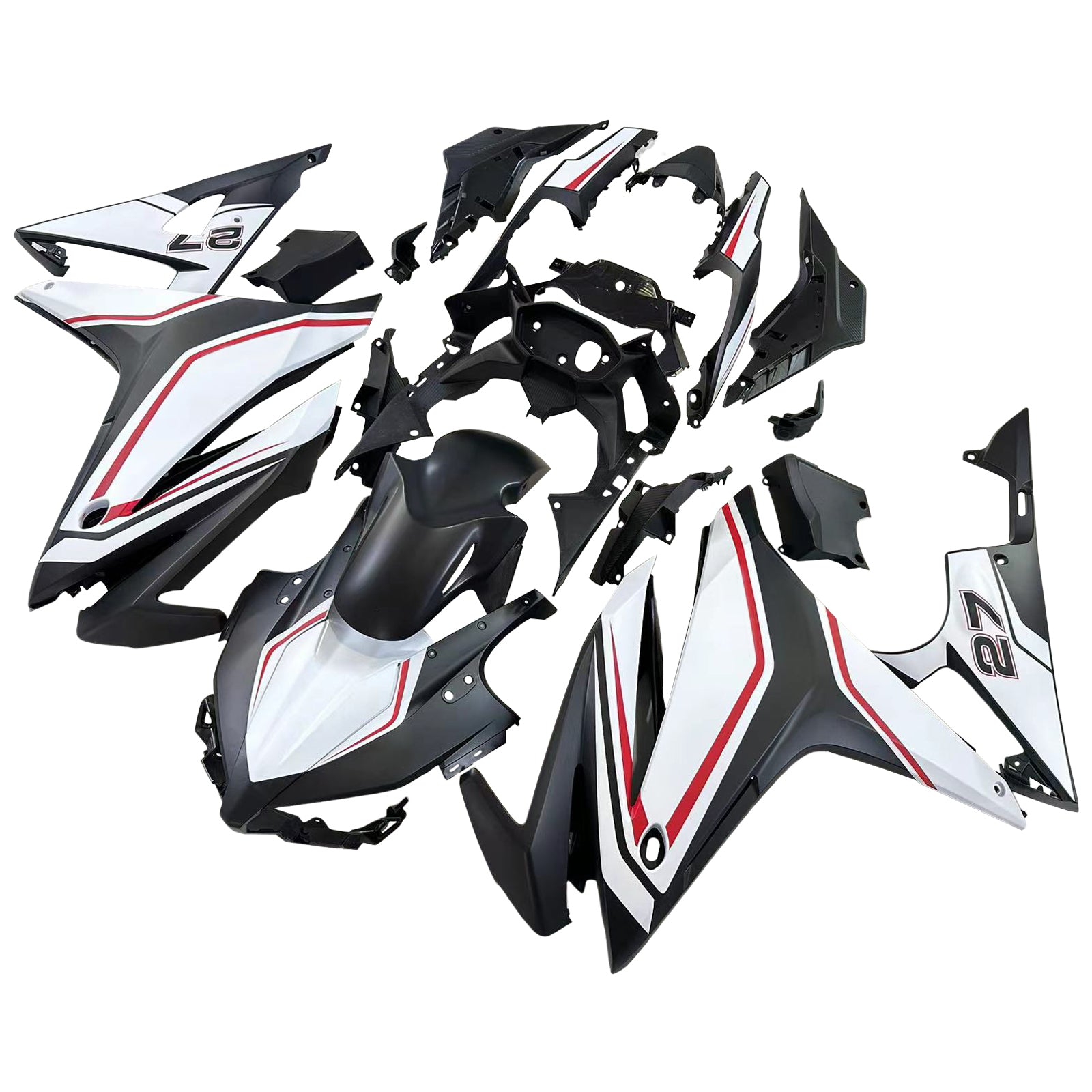 Kit de carénage par injection, carrosserie en plastique ABS pour Honda CBR500R 2016-2018