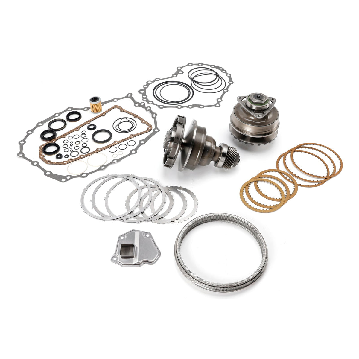 Poulie de transmission CVT 25 dents avec courroie et chaîne et kit de réparation RE0F10A pour Nissan Sentra L4 2.0 (moteur MR20DE) / 2.5L (moteur QR25DE) (2007-2012)