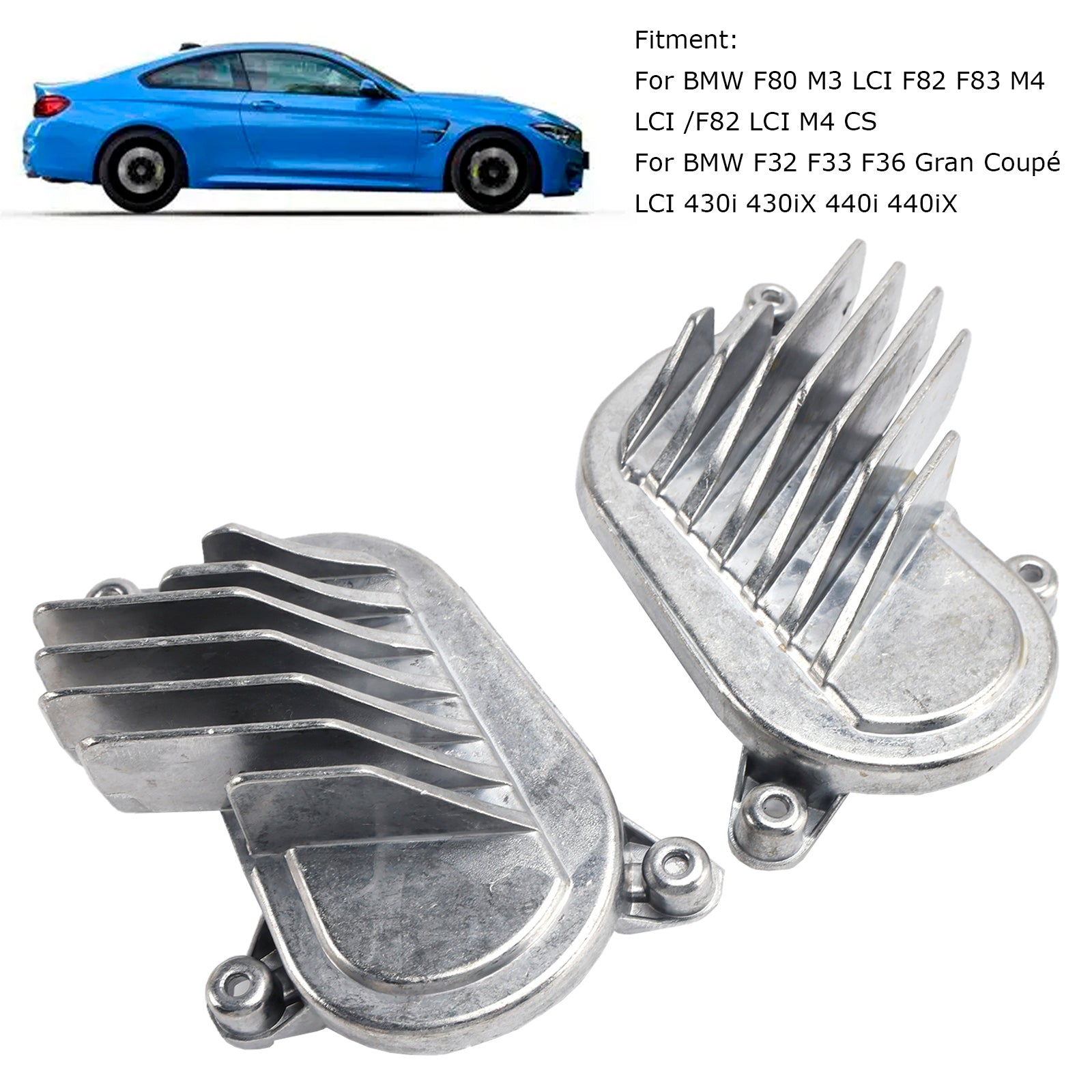 Module de feux de jour adaptatifs gauche et droit pour BMW F80 M3, F82 M4, F32, F36 et F86
