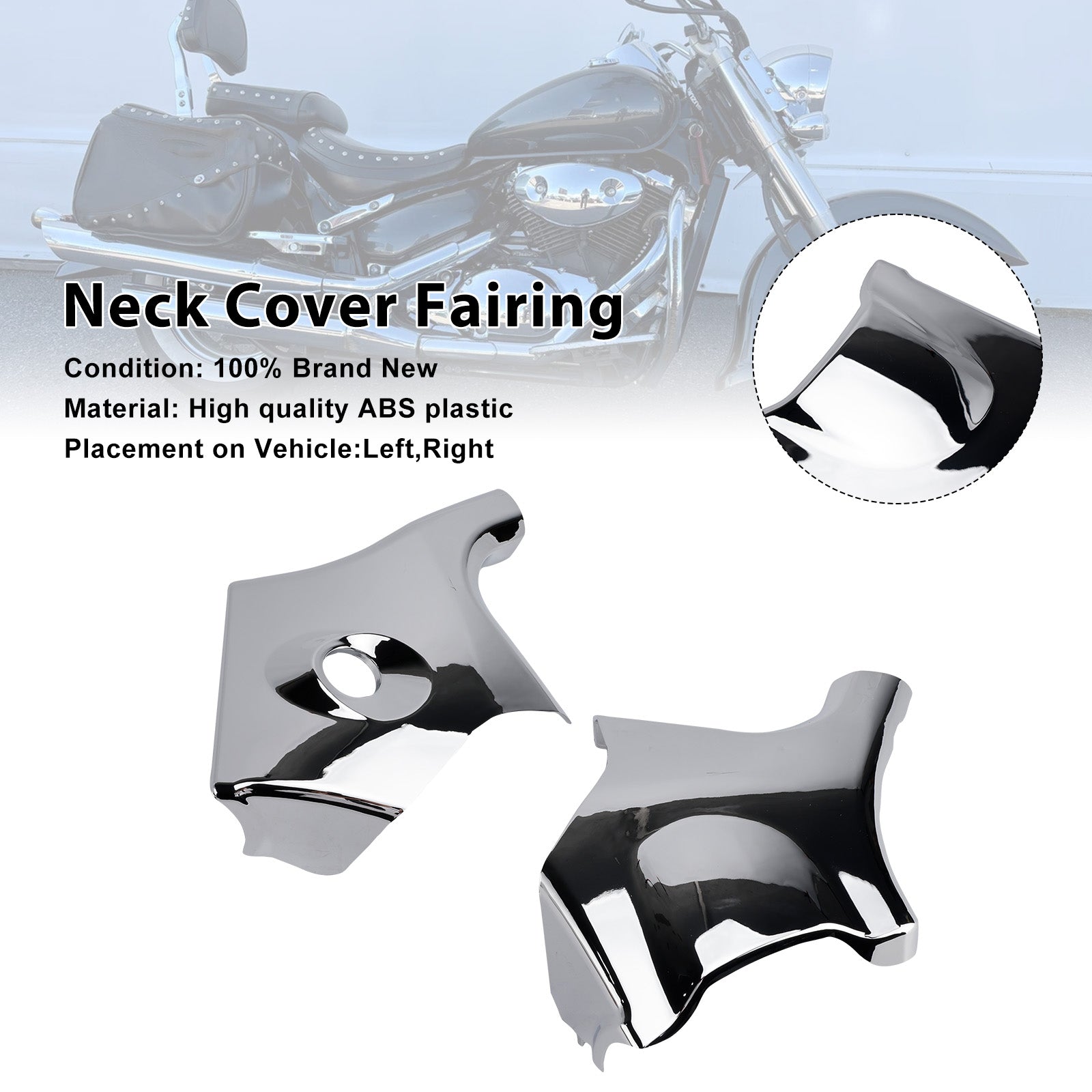 Carénage de protection de colonne de direction pour Suzuki Boulevard C50 C50T Volusia VL800 VL400