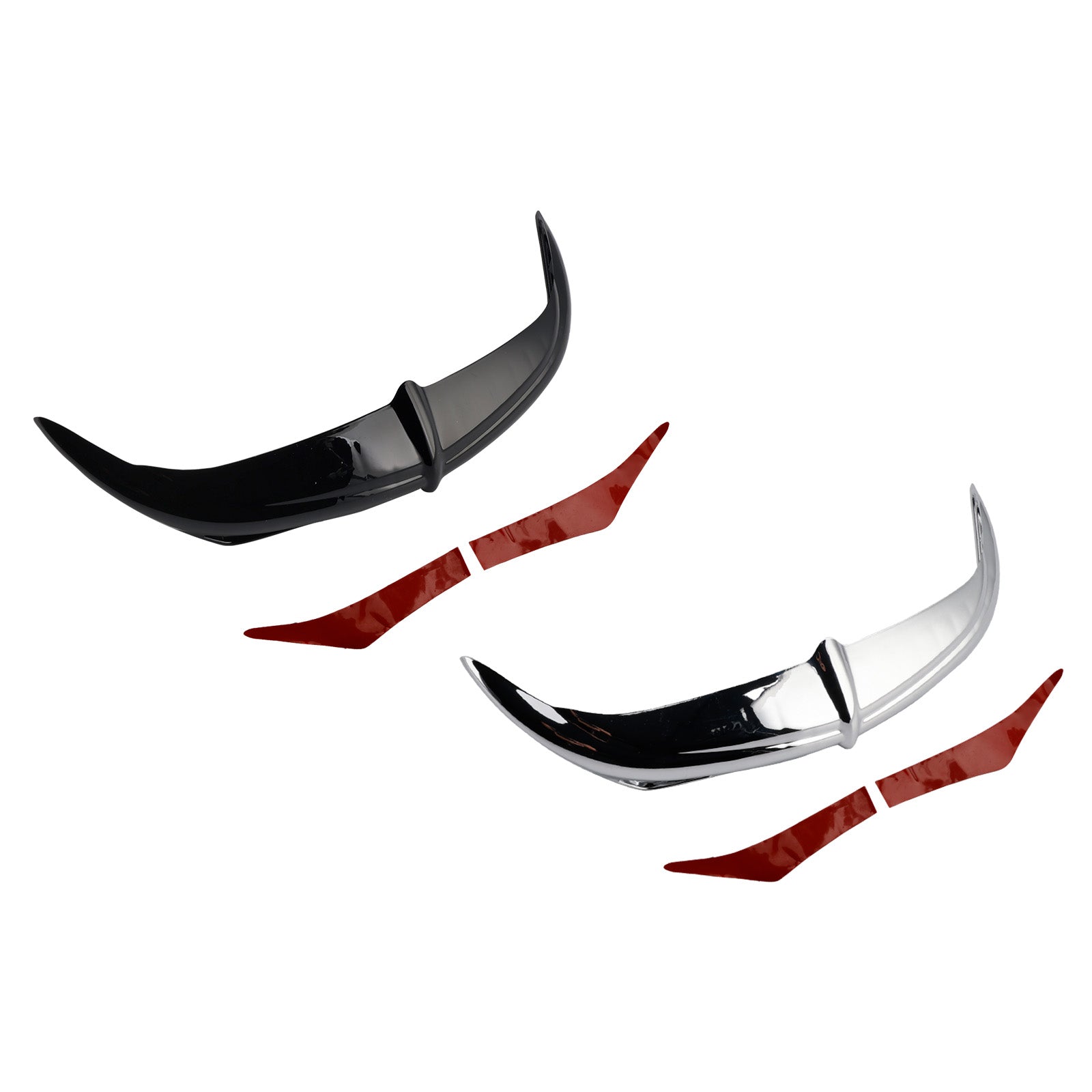 Garniture décorative de carénage Bat Brow Batwing pour trikes Electra Street Glide 96-13