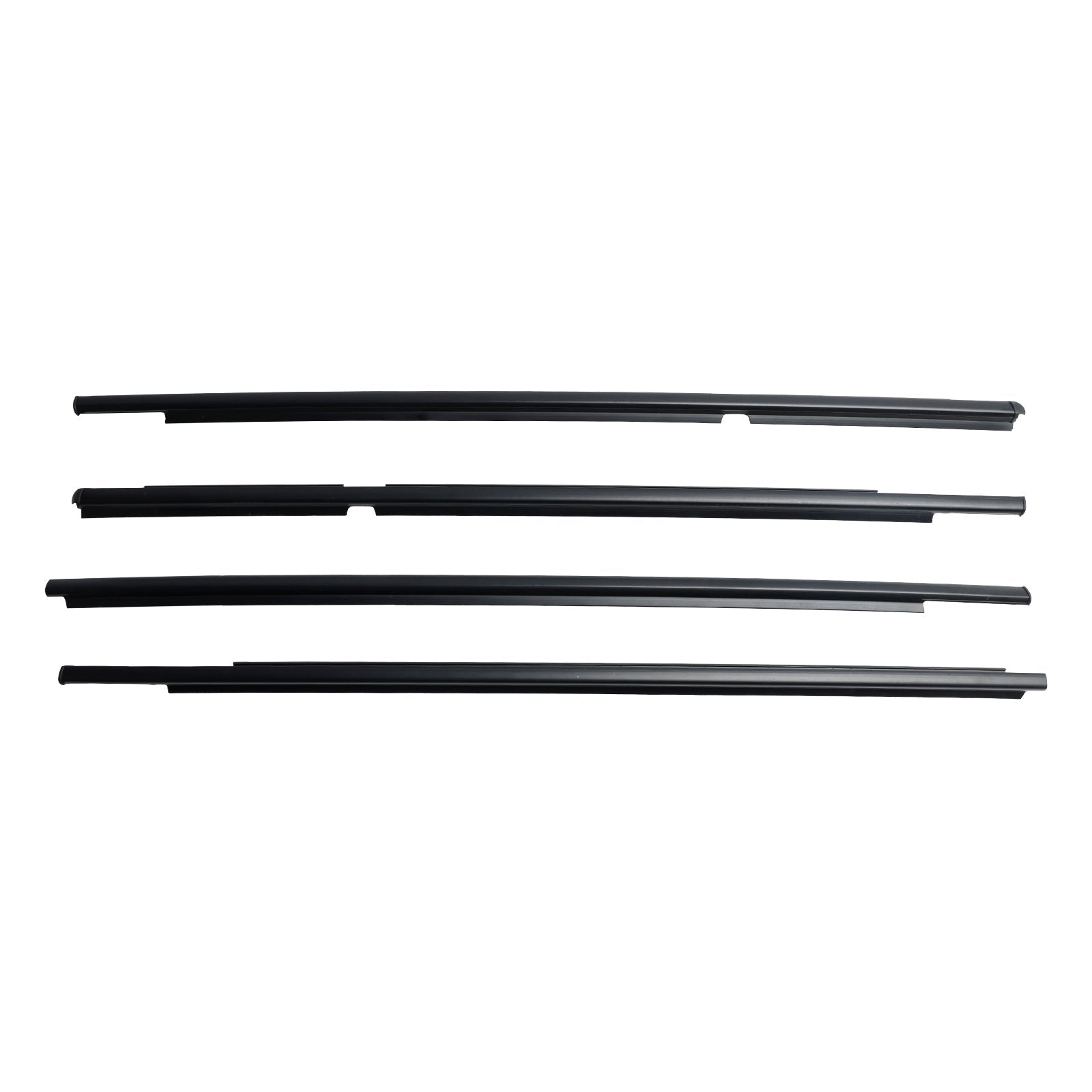 2005-2011 Toyota Yaris 4pcs moulage de coupe-froid en verre de porte extérieure 68160-52110