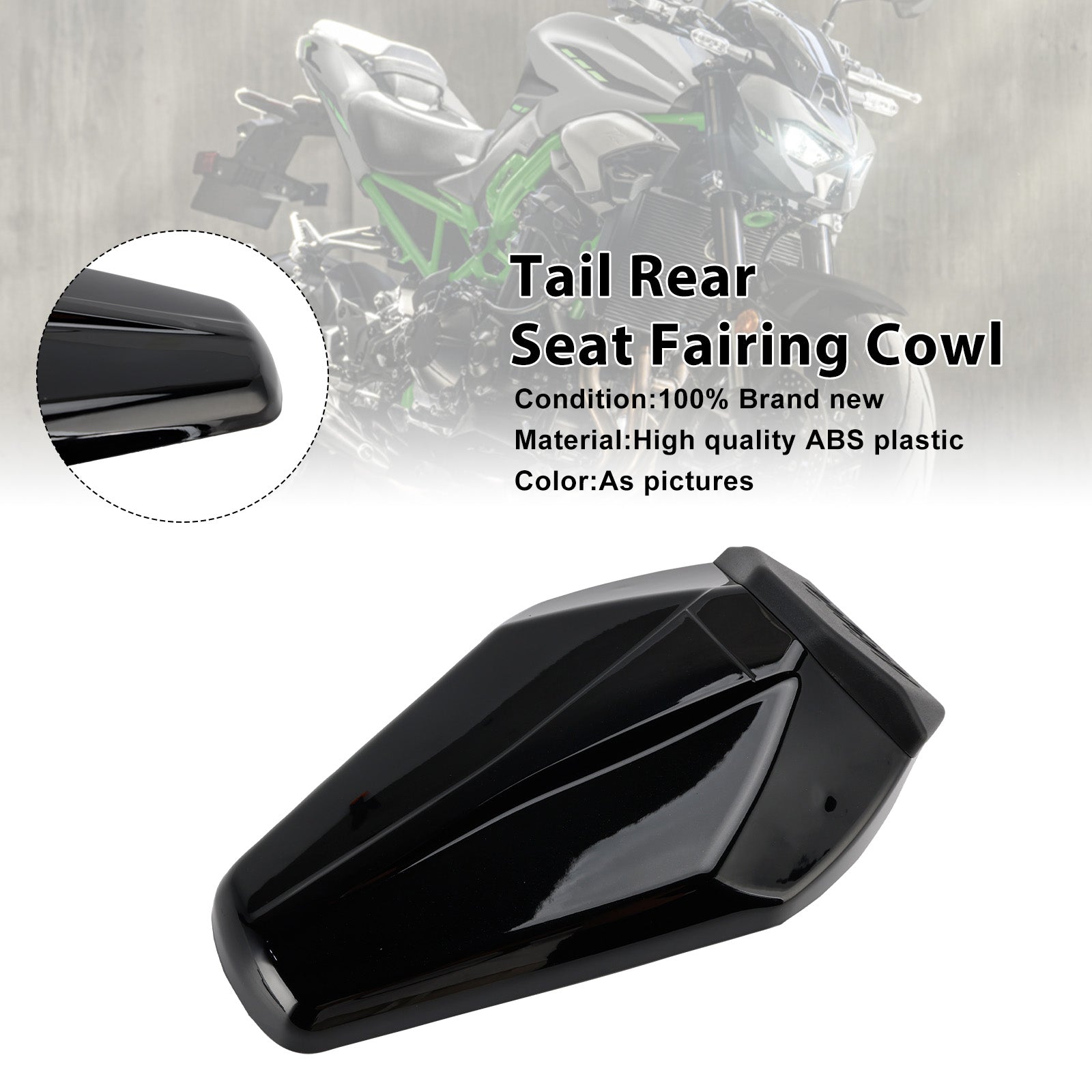 Carénage arrière de selle pour Kawasaki Z900 Z900SE 2025-2026