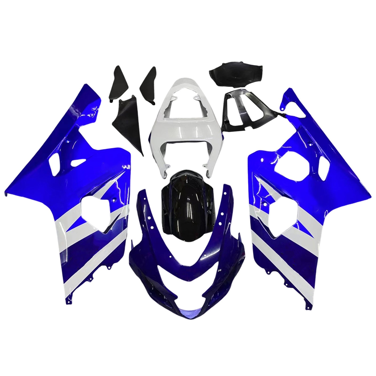 Kit de carénage par injection, carrosserie en plastique ABS pour Suzuki GSXR 600/750 2004-2005 K4
