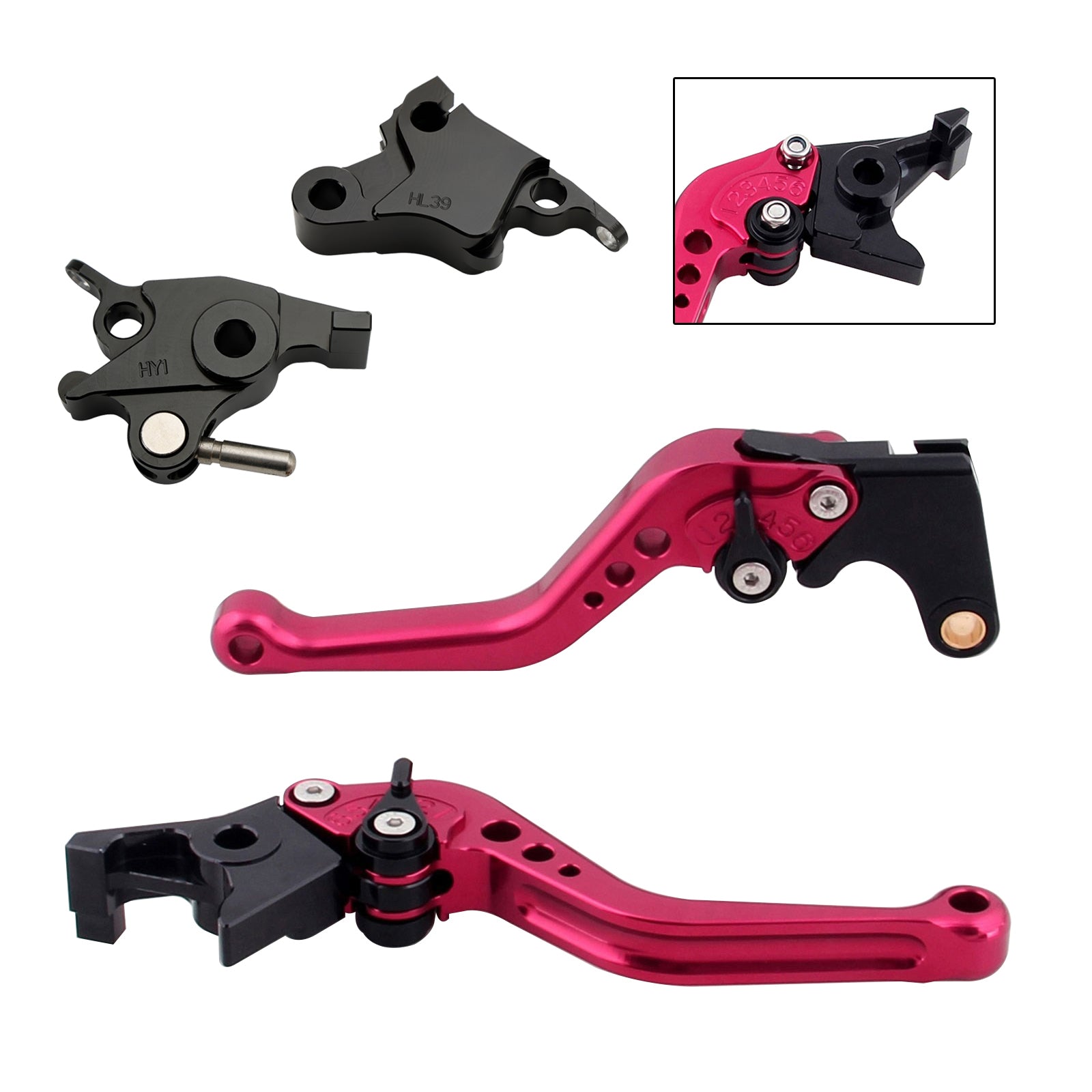 Krótki hamulec i dźwignia sprzęgła dla Heritage CFMOTO 700CL-X 2021-2022