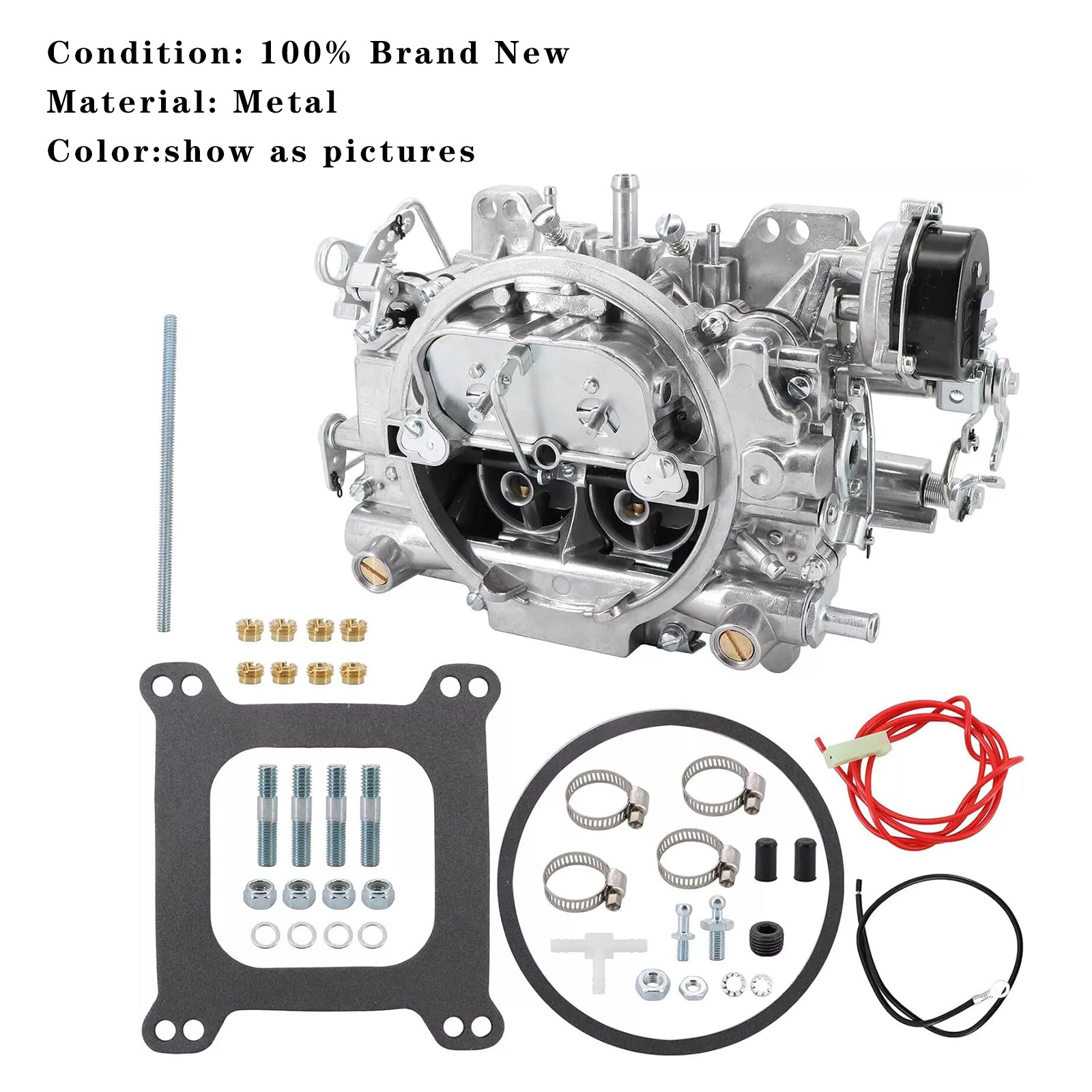 4-tynnyri kaasutin Edelbrock 1411 Performer 750 CFM Electric Choke