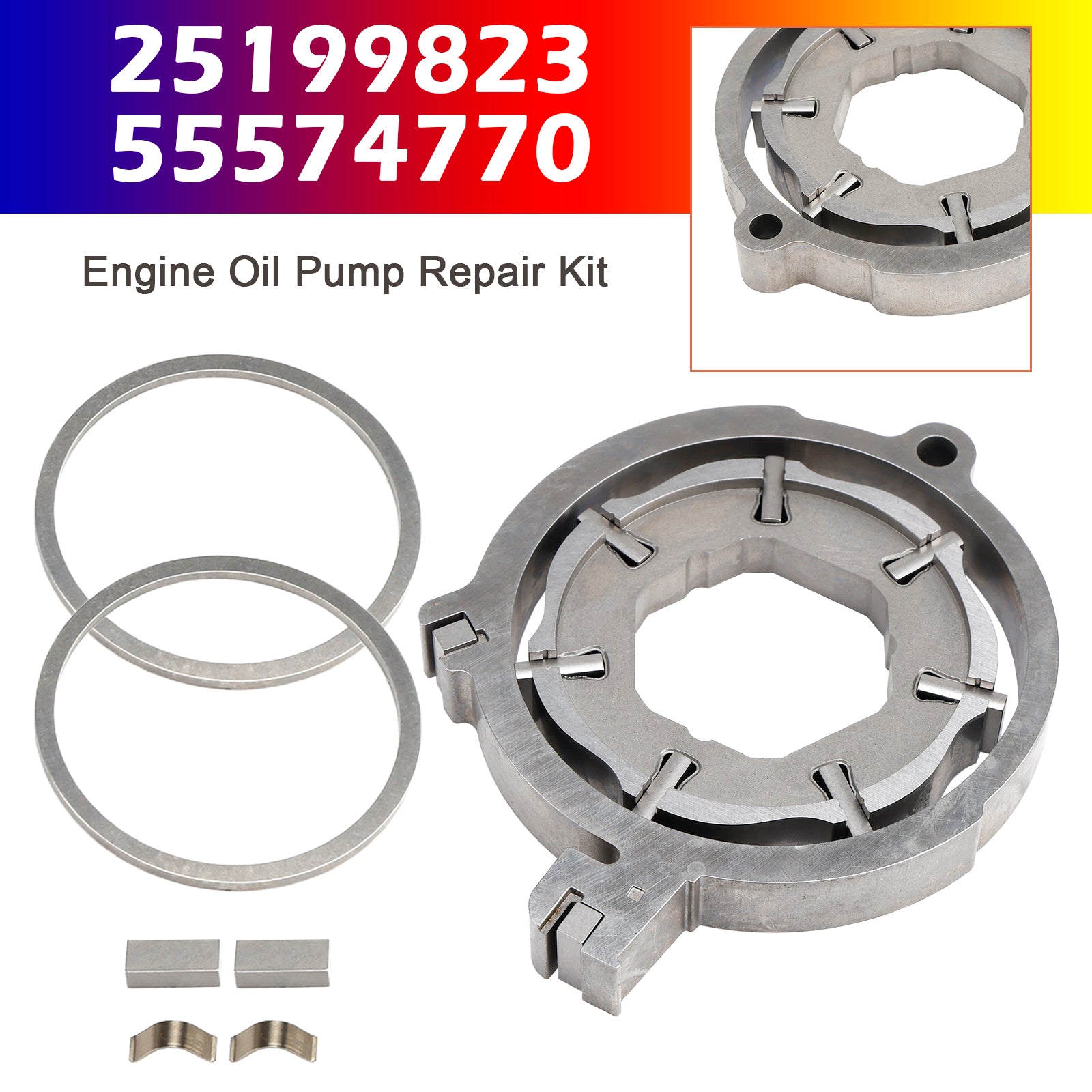 Komplet za popravilo črpalk za motorno oljno črpalko Nalijte Vauxhall Z12XEP A12XER 1.2 1.4 Bencin 25199823