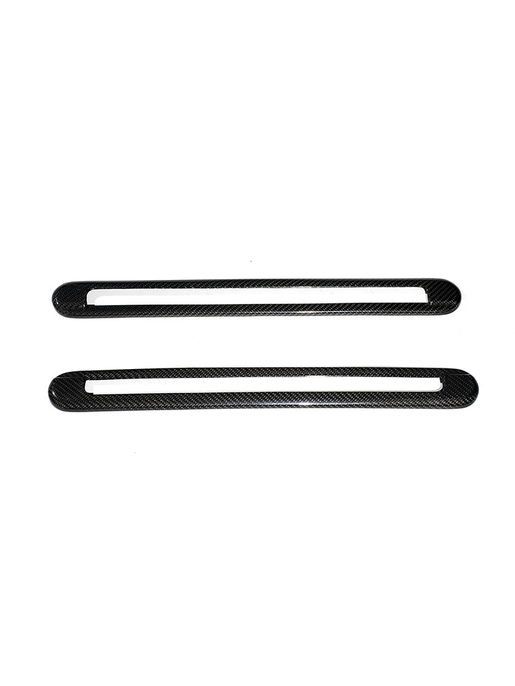 Garniture de sortie d'air latérale arrière en fibre de carbone pour Mercedes-Benz Classe G G63 G550 (à partir de 2025)