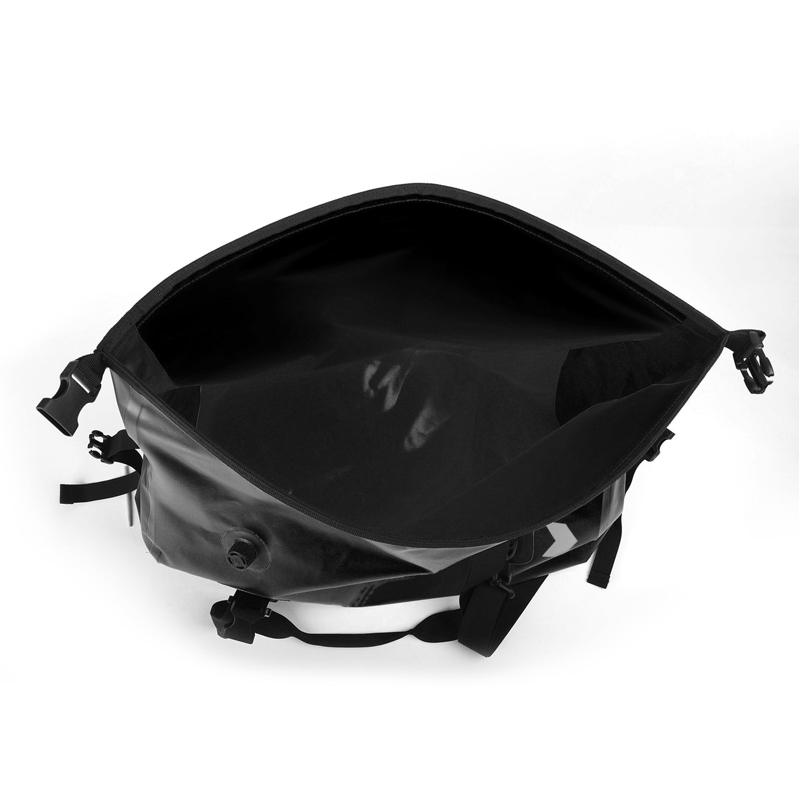 Borsa laterale universale in poliuretano 50 l per moto, giallo