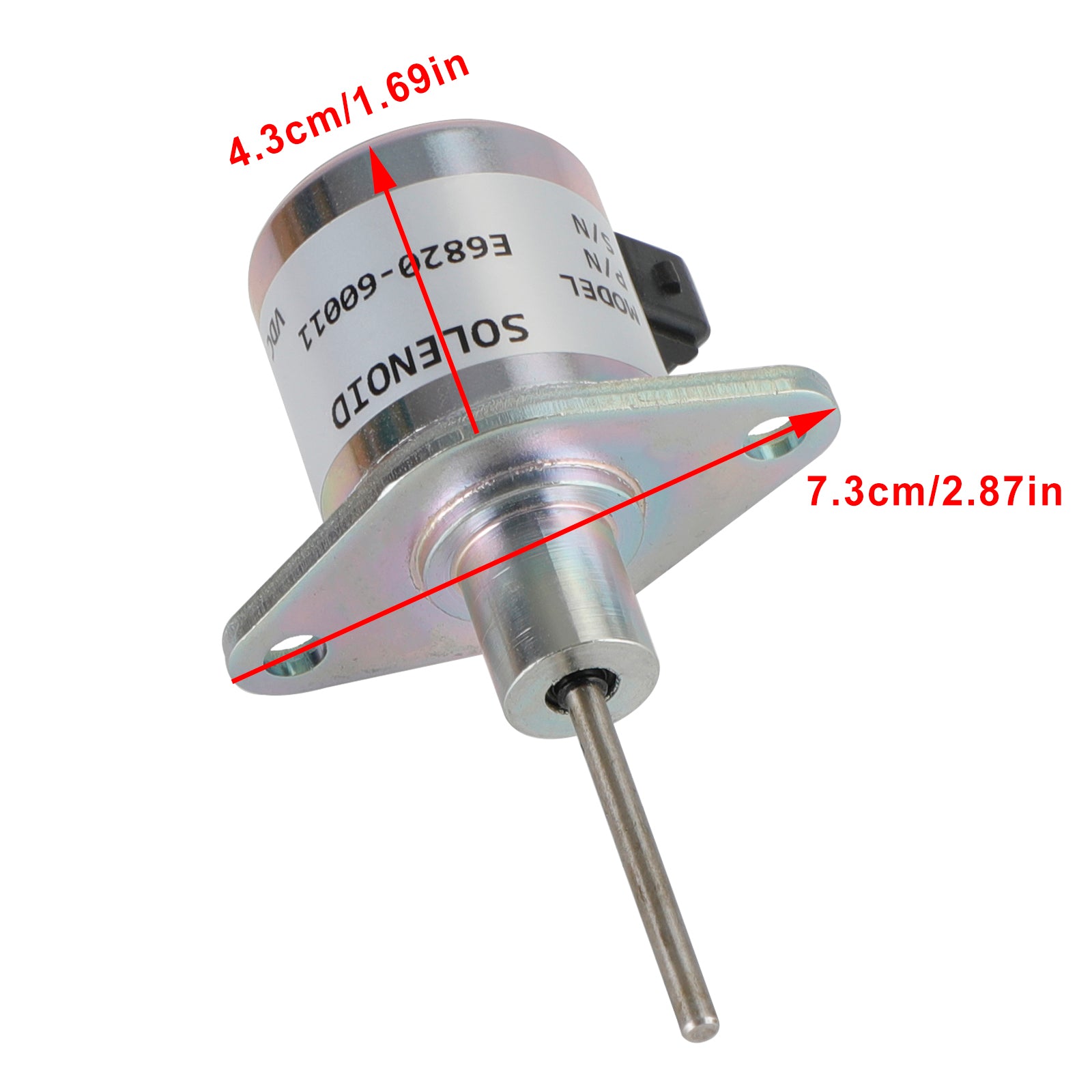 Carburant Arrêt Solénoïde Pour KIOTI CK DK RX Tractor E6820-60011 12V