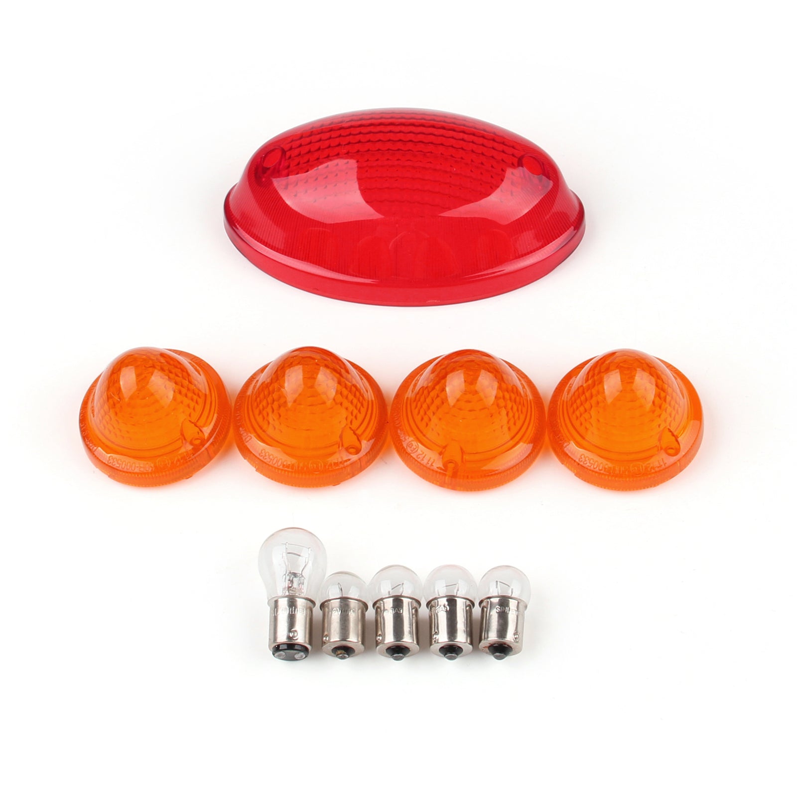 TailLight Turn Signals Cover Bulbs For Bonneville SE T100 Amber