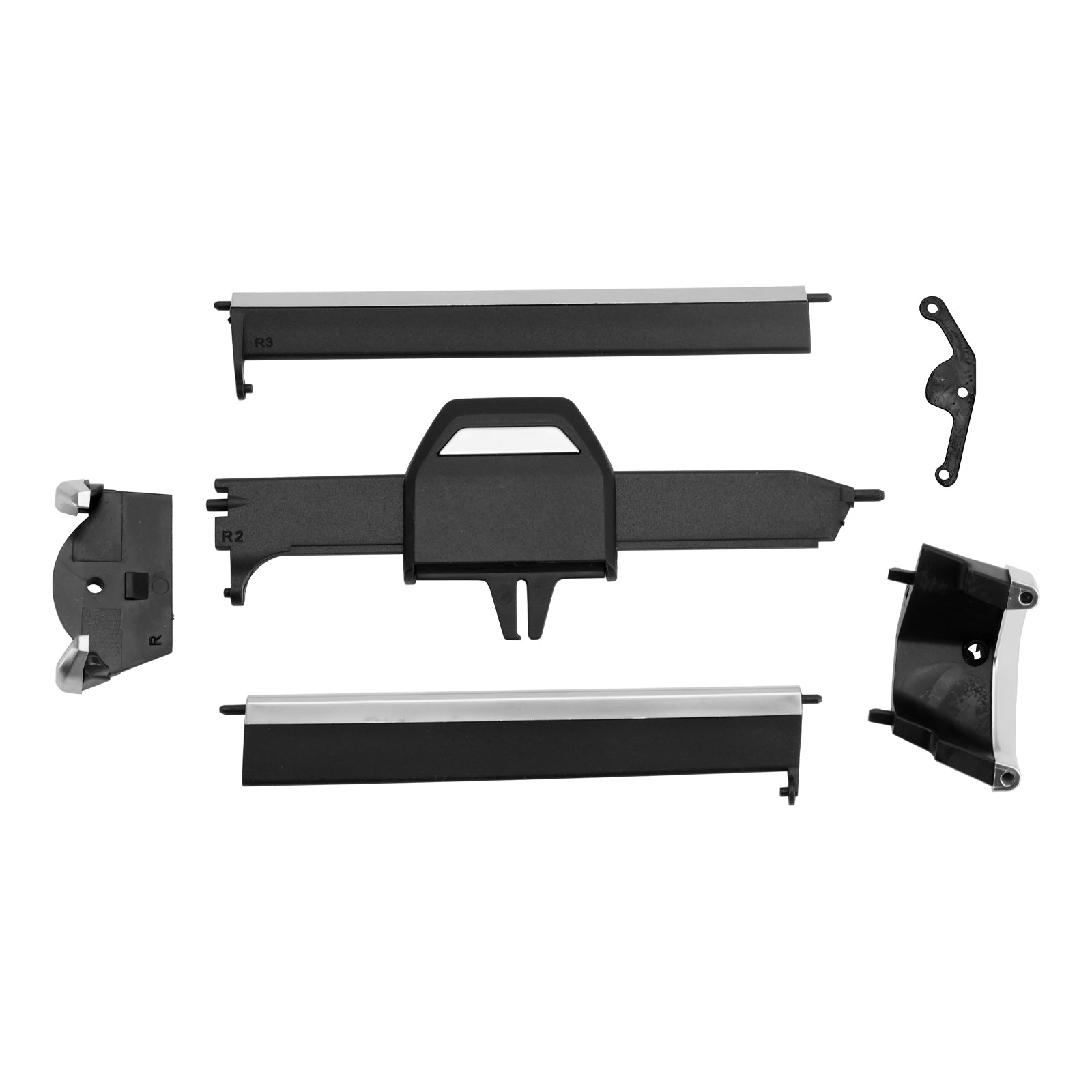 Kit de réparation de grille d'aération droite 64119855415 pour BMW X5 G05, X7 G07 (2019-2021) et X6 G06 (2020-2021)