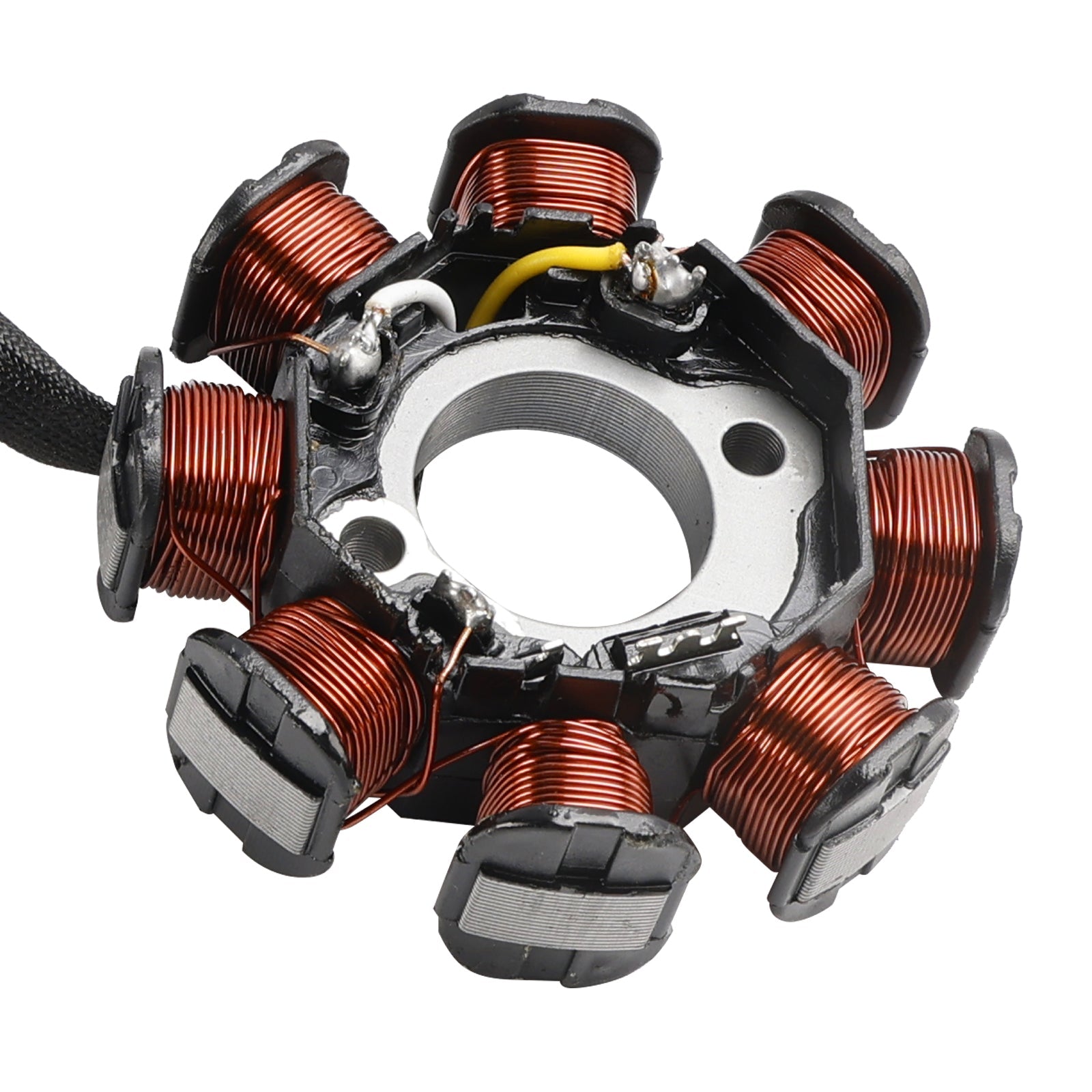 ESTATOR MOTOR GY6 8 BOBINAS 3 cables - Para Kymco Agility R10 R12, Dink 50, Fily LX, Vitality 4T, People S 50CC - Ref. 31120-LBD6-E0A