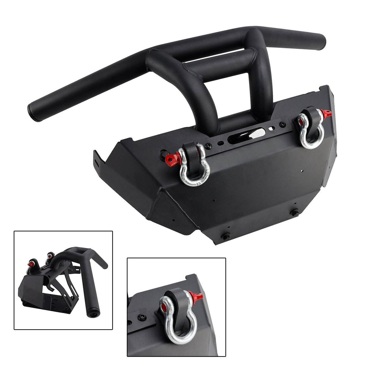 Kit de montage pour treuil sur pare-chocs avant pour Can-Am Maverick X3 X RS Turbo RR (2020+)