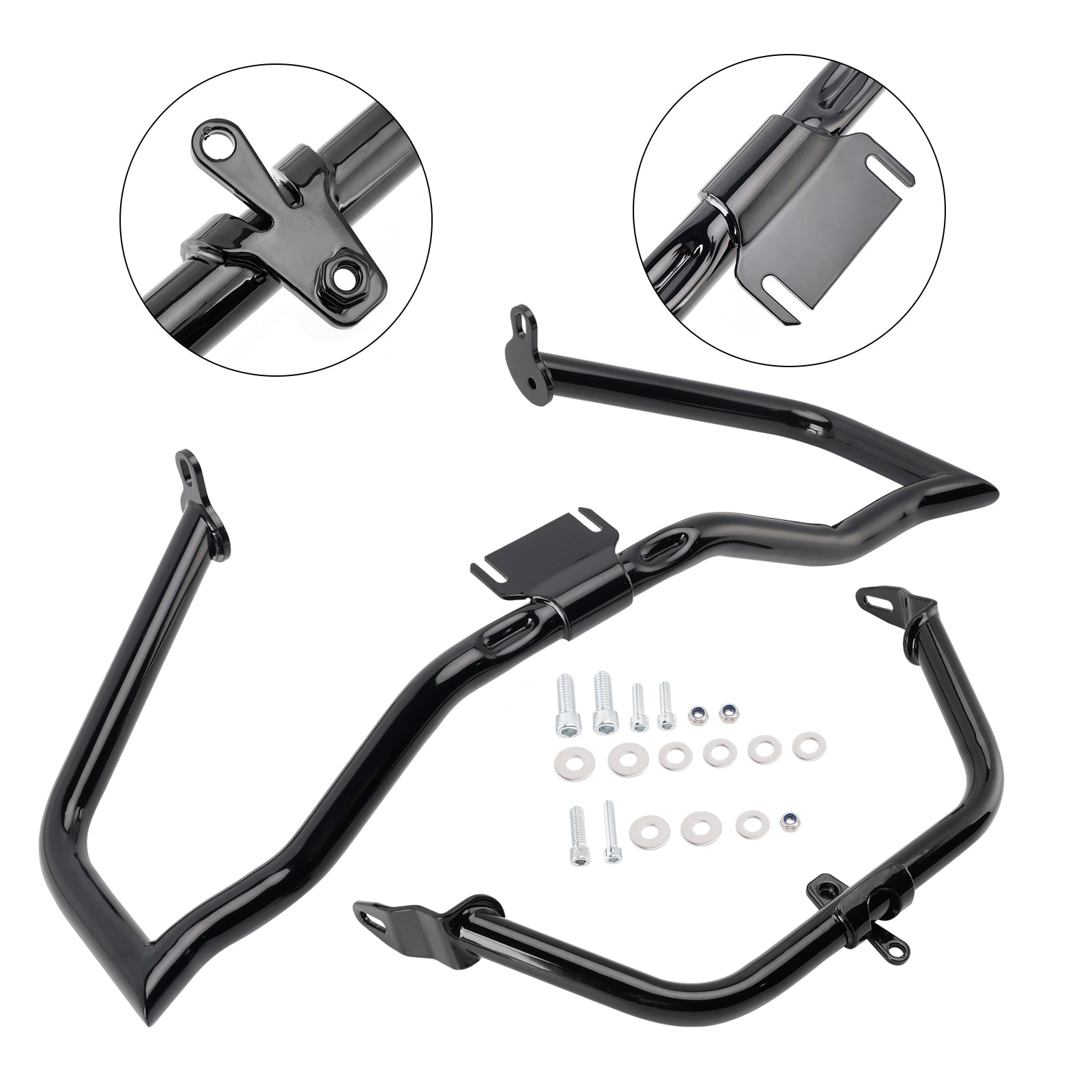 Cadre de protection moteur anti-collision pour Road Glide 2014-2022, protection de pare-chocs chromée