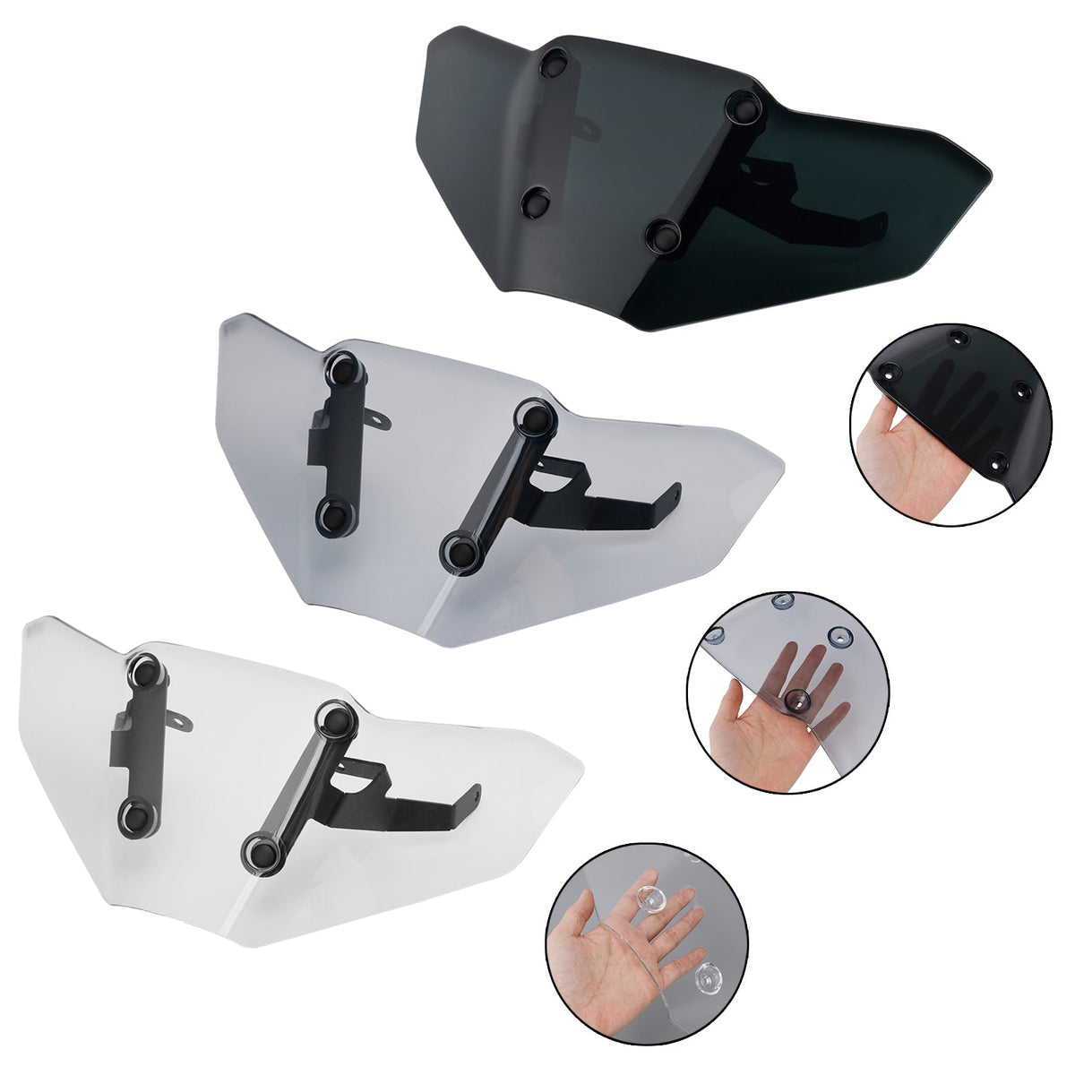 Pare-brise de moto, carénage compatible avec Yamaha MT-07 2025-2026