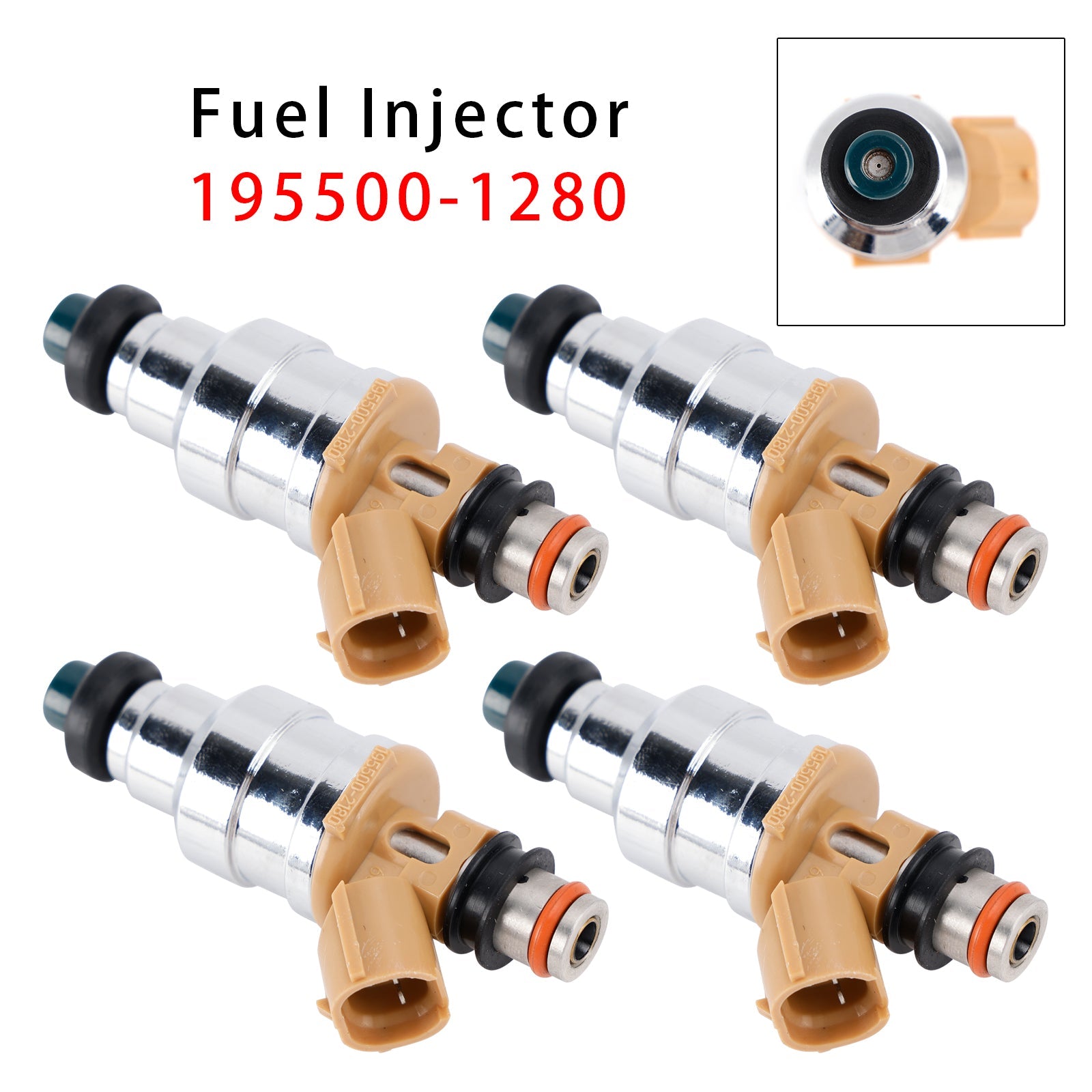 4 injecteurs de carburant pour Mazda MX-6 626, Ford Probe et Mercury 1.6L 2.2L 195500-1280