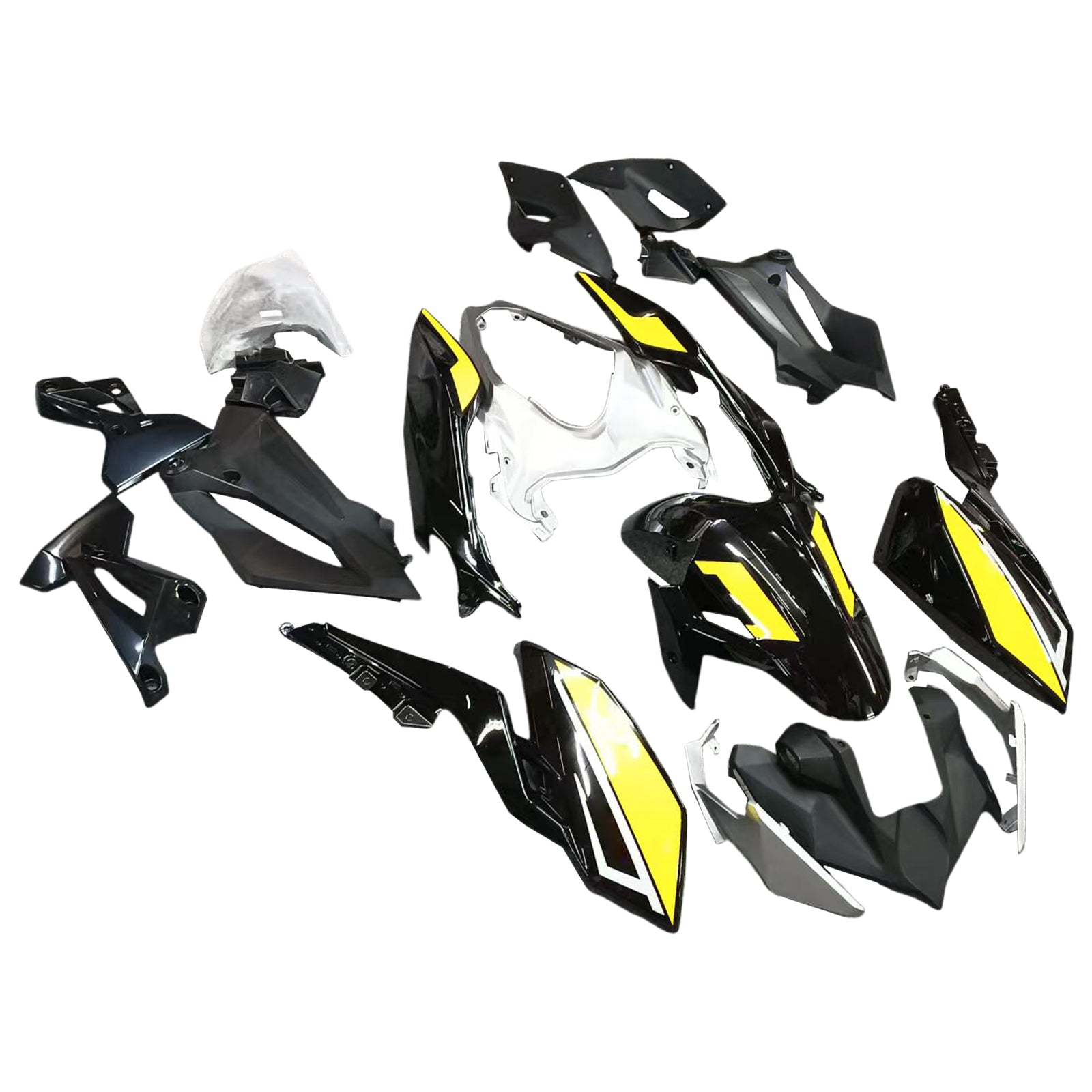 Kit de carénage en plastique ABS injecté compatible avec Kawasaki Z400 2018-2024